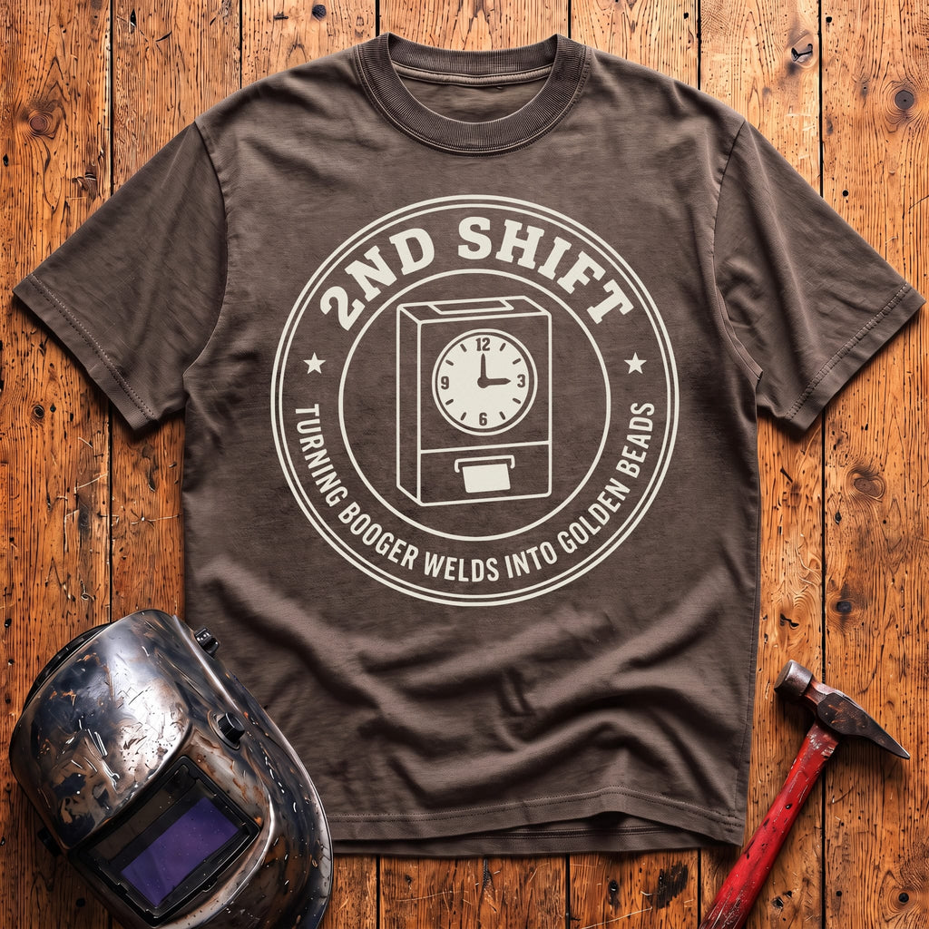 2nd shift clock T-shirt