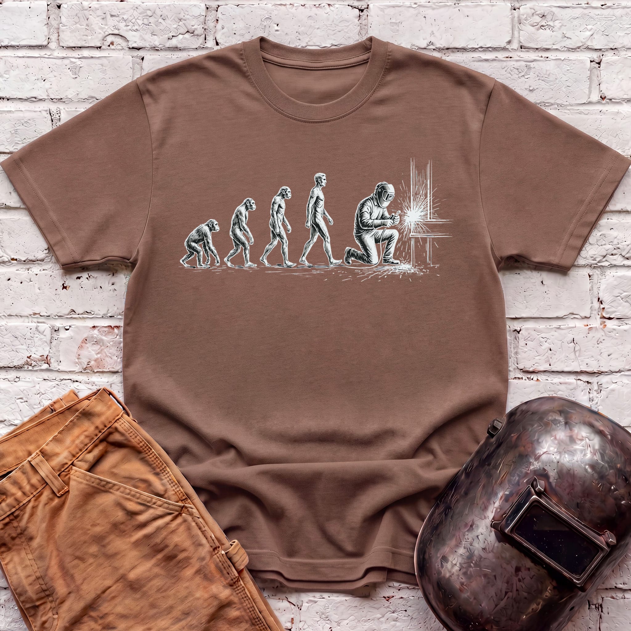 Welder evolution T-shirt