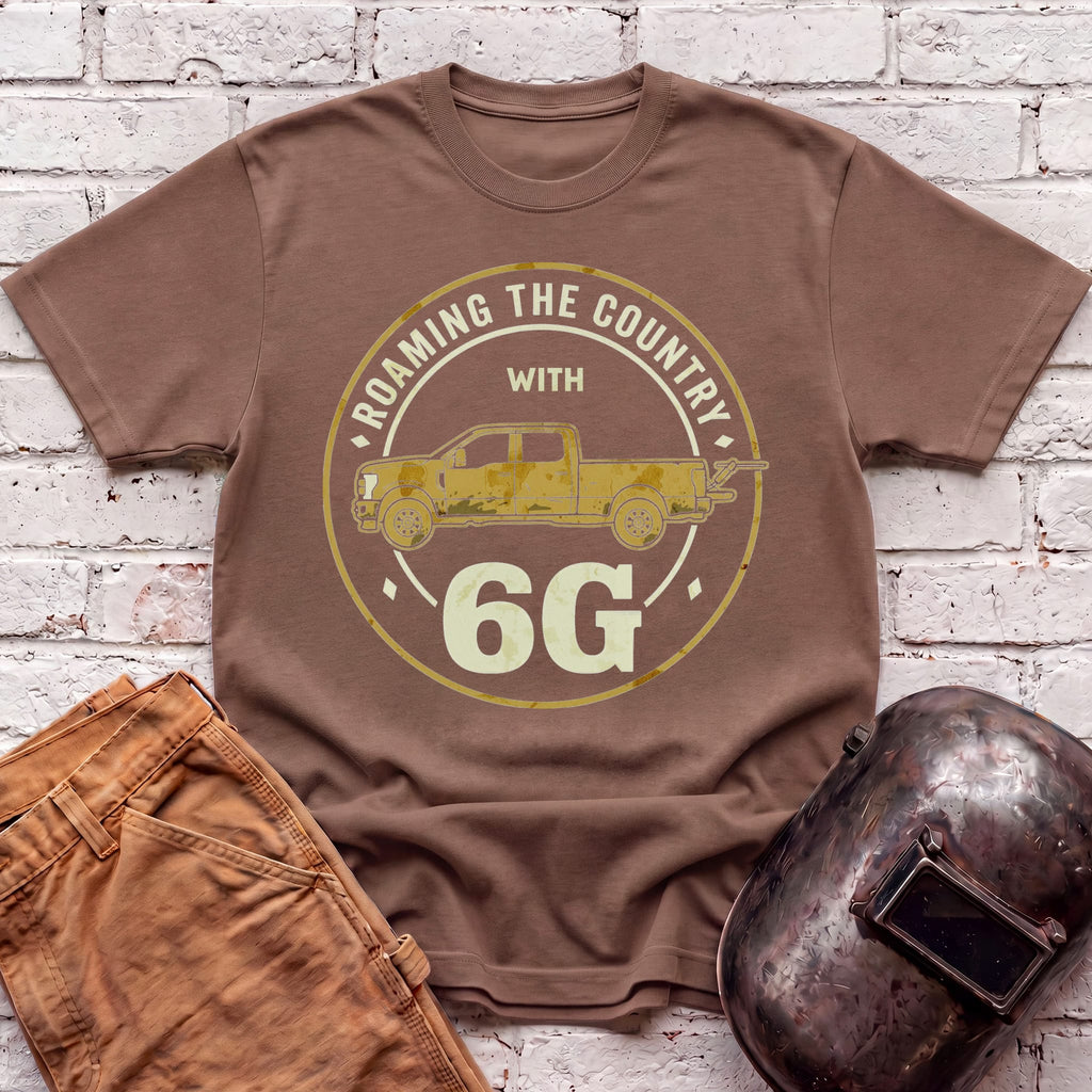 Roaming the country with 6G T-shirt