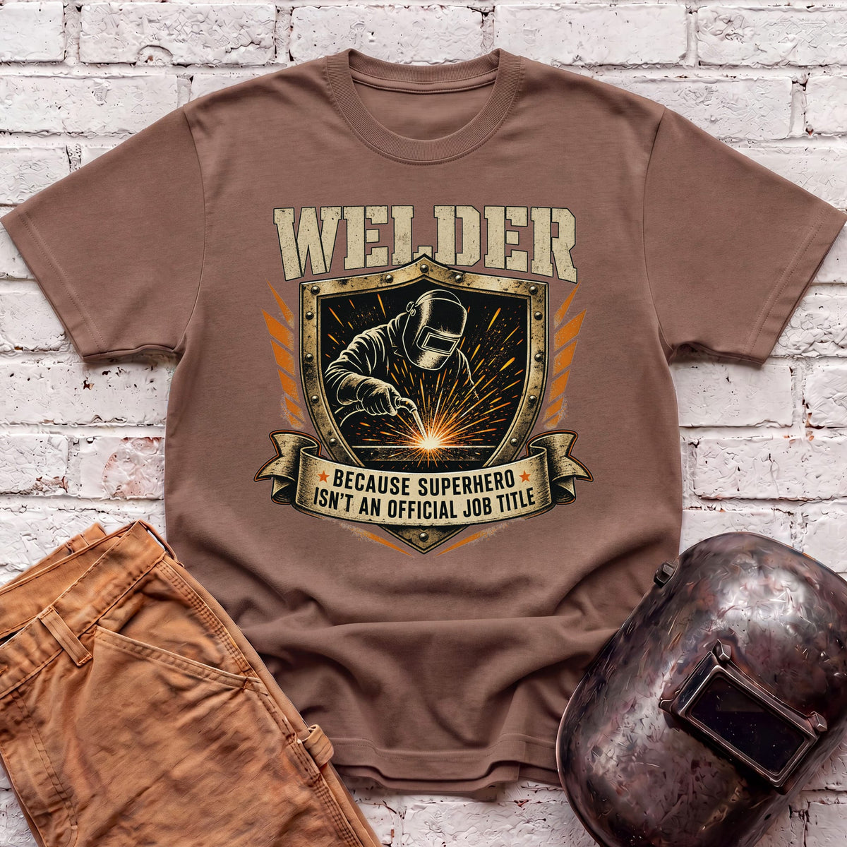 Superhero Welder T-shirt