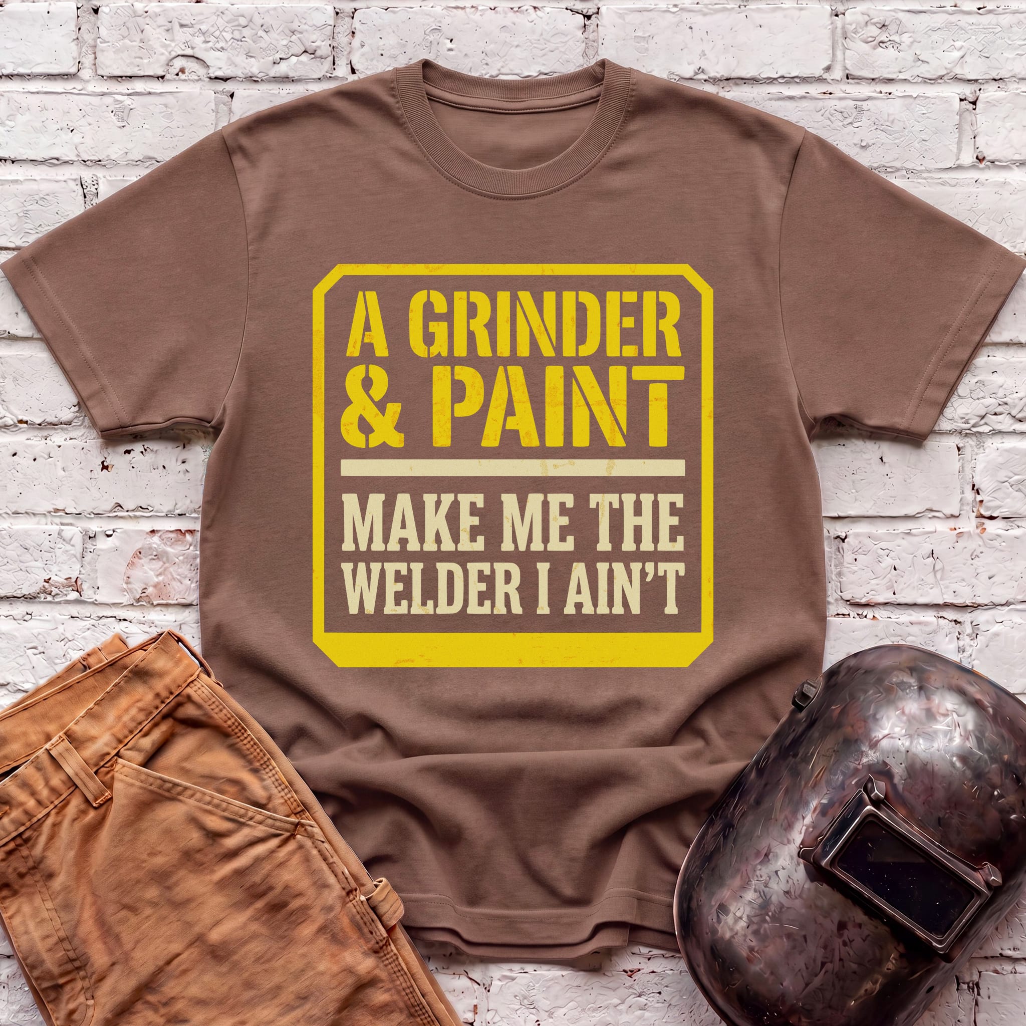 Grinder and Paint T-shirt