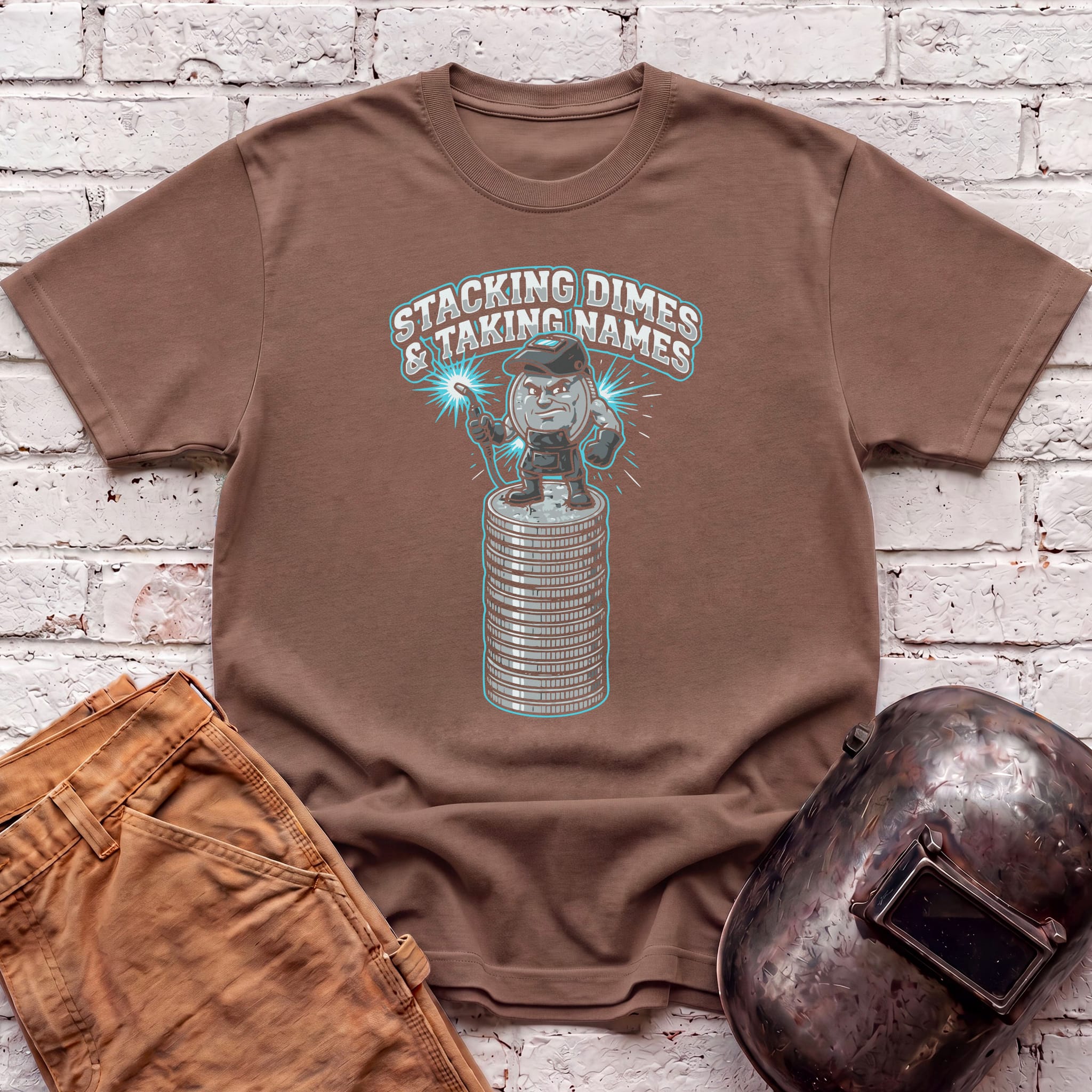 STACKING DIMES & Taking Names T-shirt