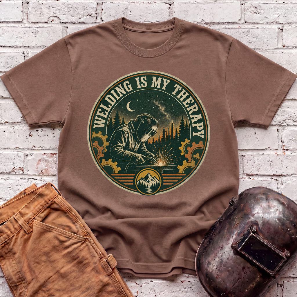 Welding Is My Therapy T-shirt