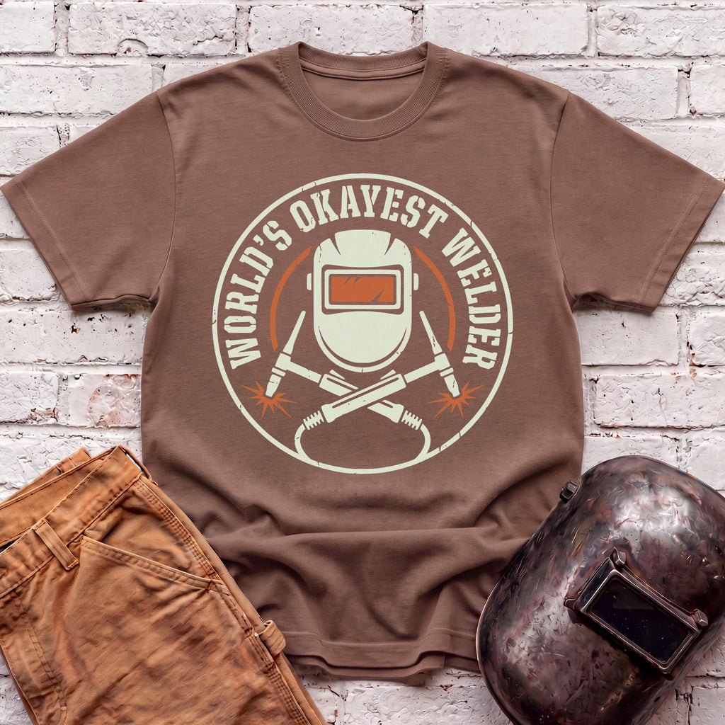World's Okayest Welder T-shirt