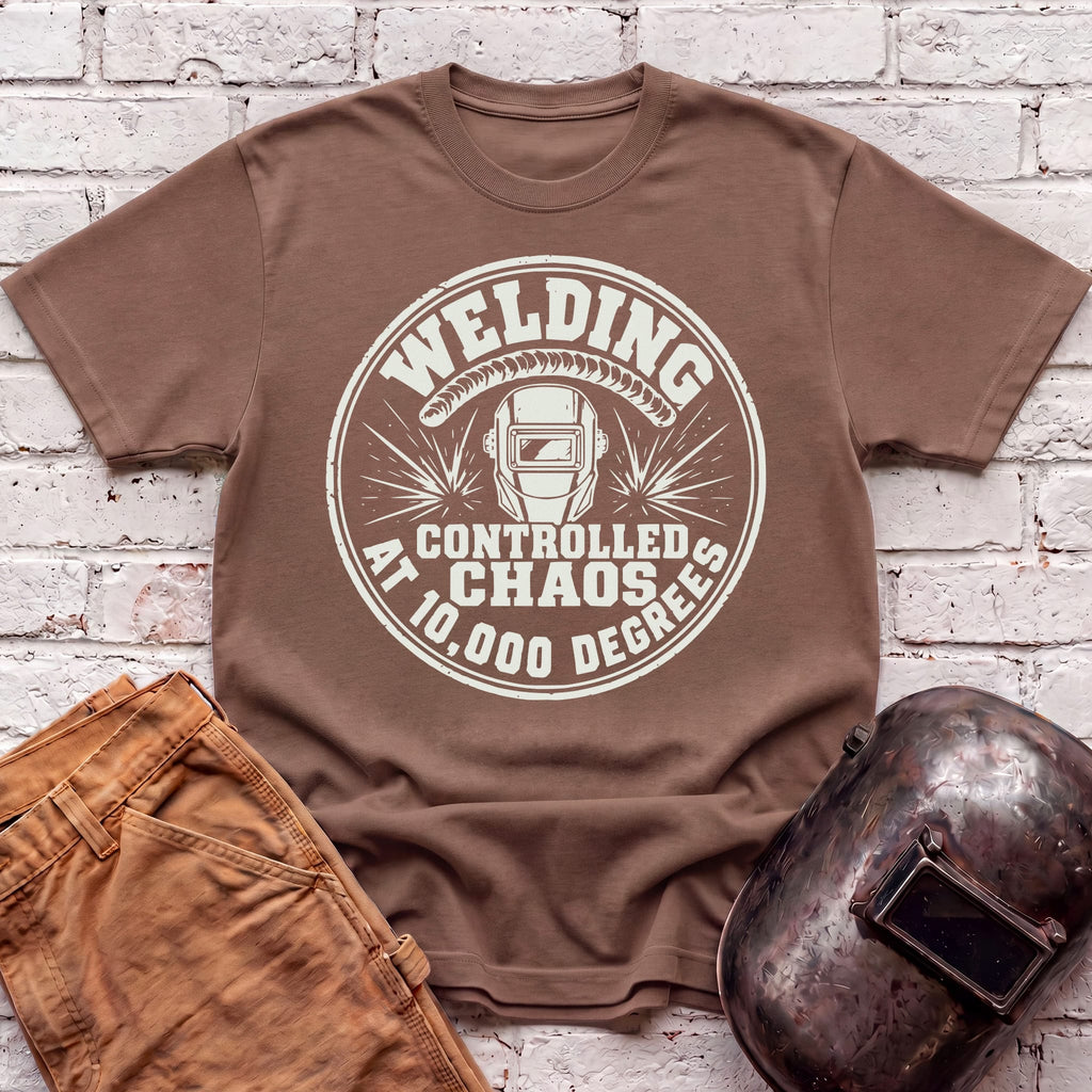 Controlled Chaos at 10'000 F T-shirt