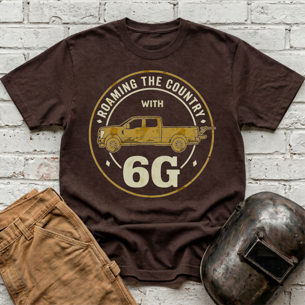 Roaming the country with 6G T-shirt