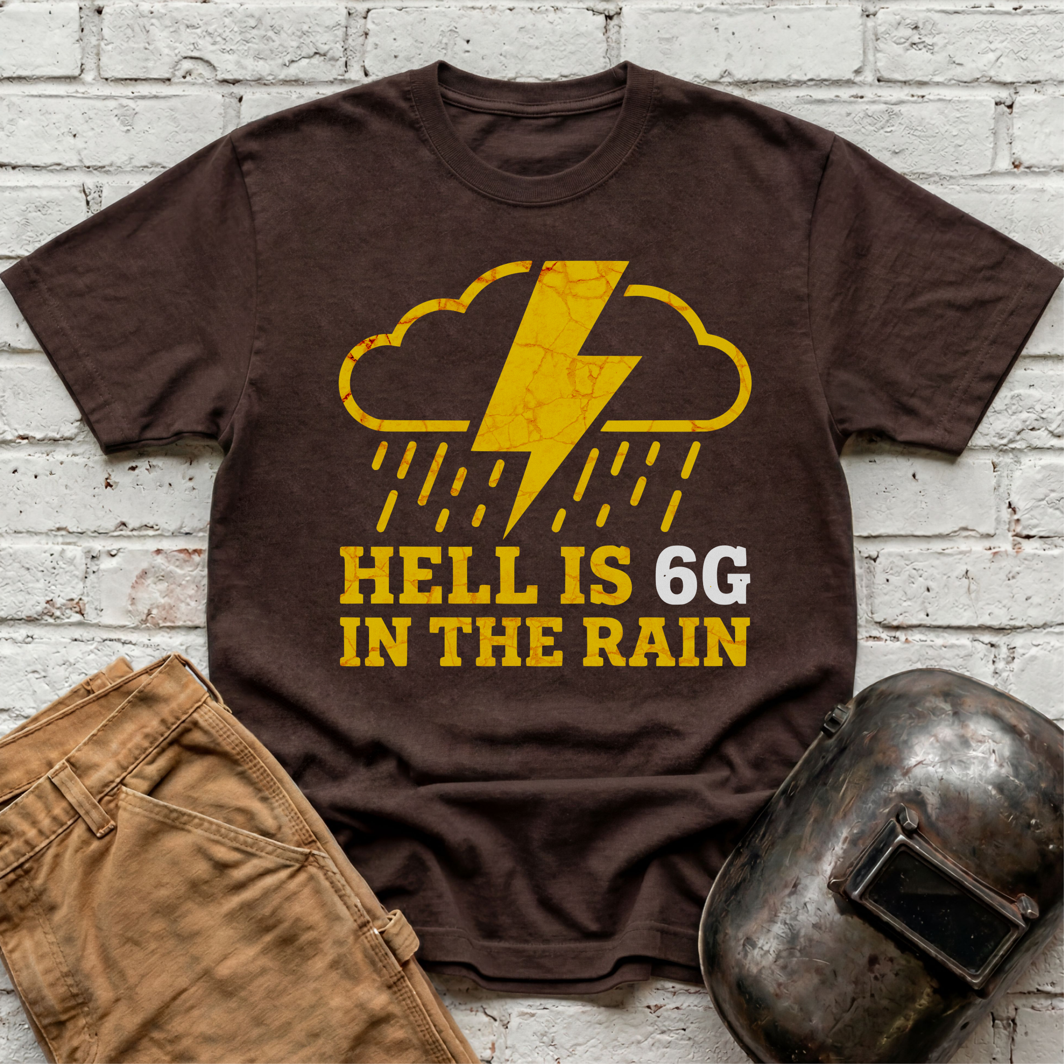 6G Hell in the Rain T-shirt