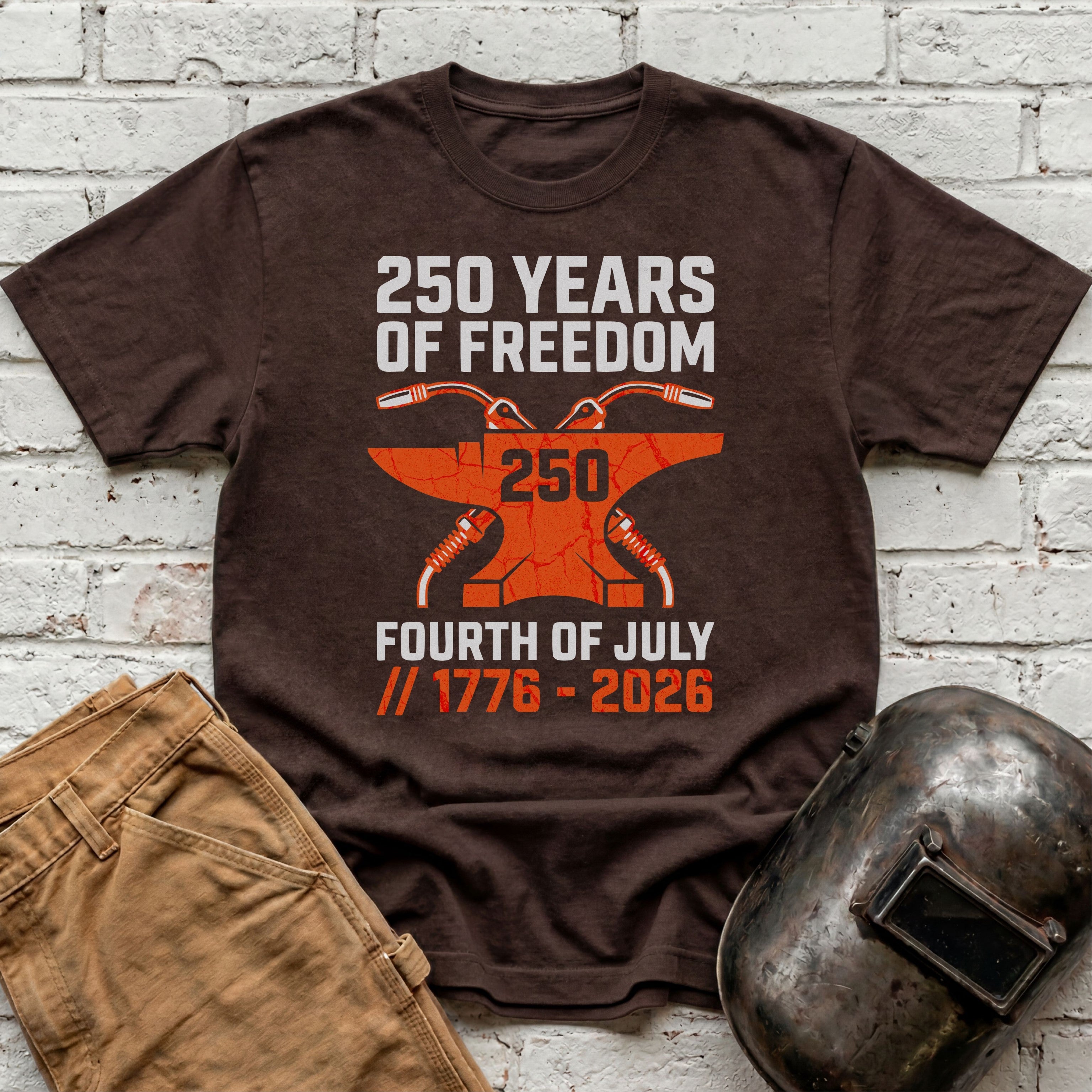 250 Years of Freedom Anvil T-shirt