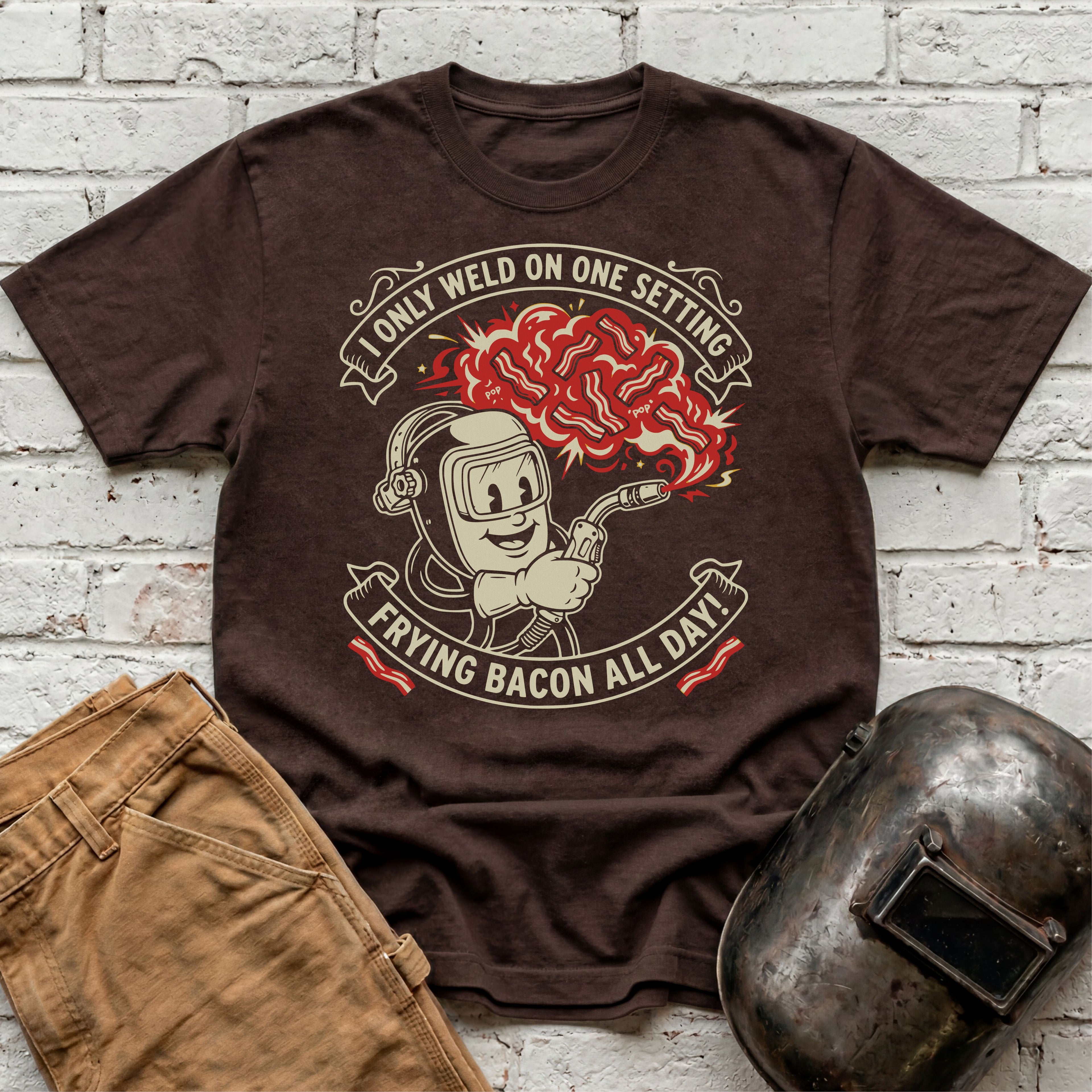 FRYING BACON ALL DAY T-shirt