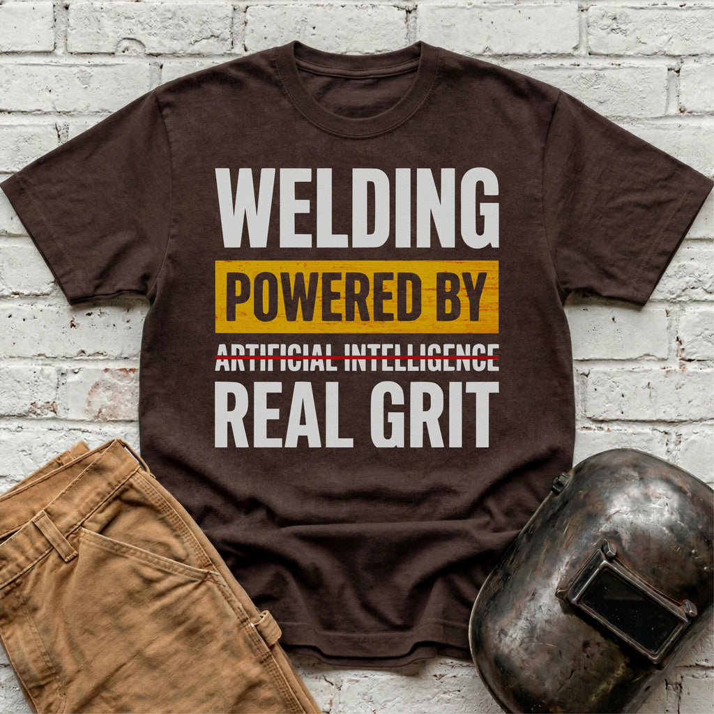 Welding Powered by Real Grit T-shirt