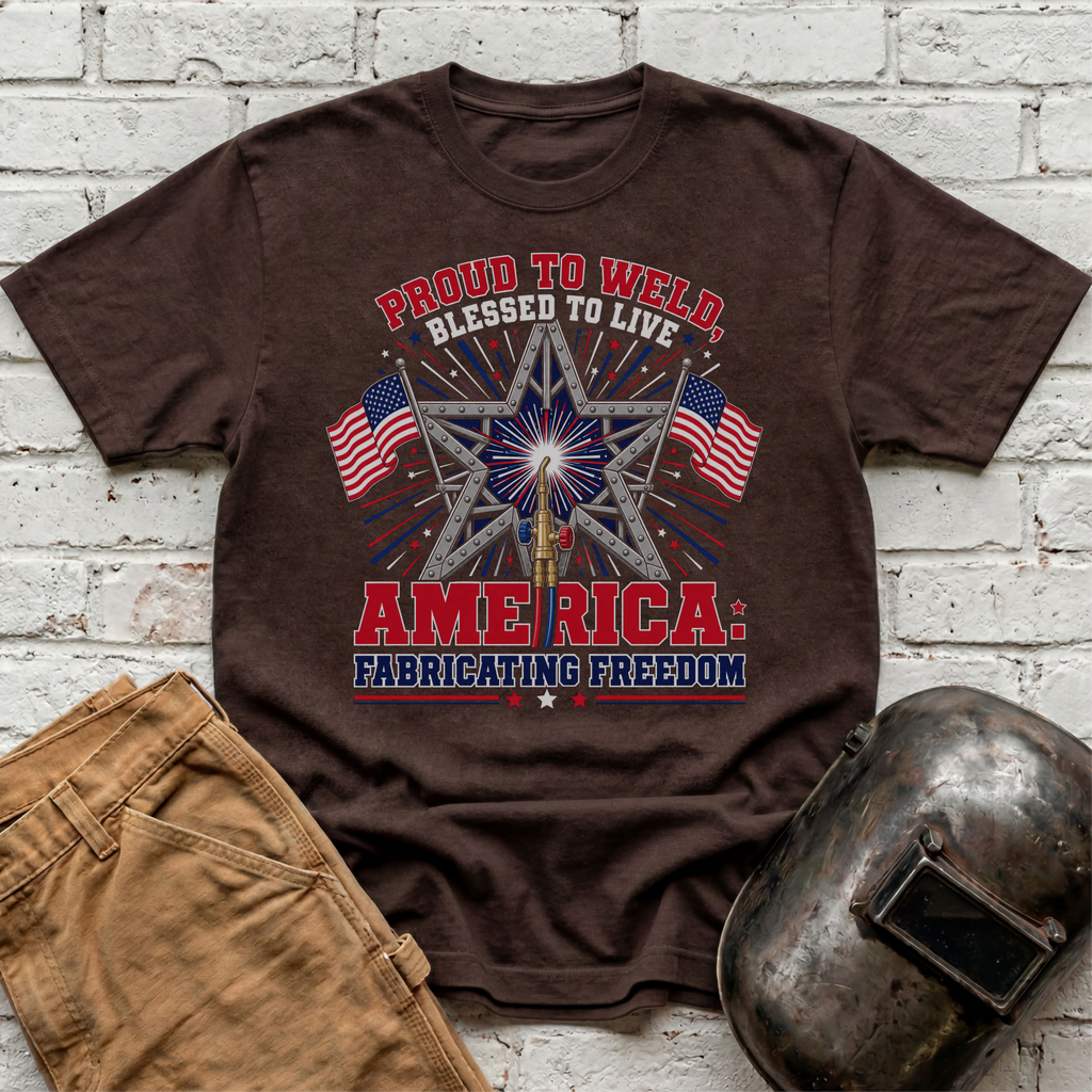 Proud To Weld America T-shirt