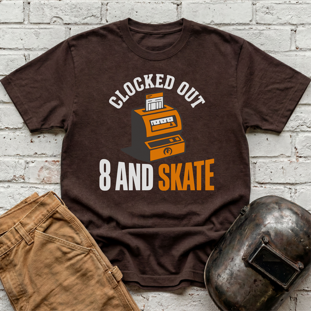 8 and SKATE T-shirt