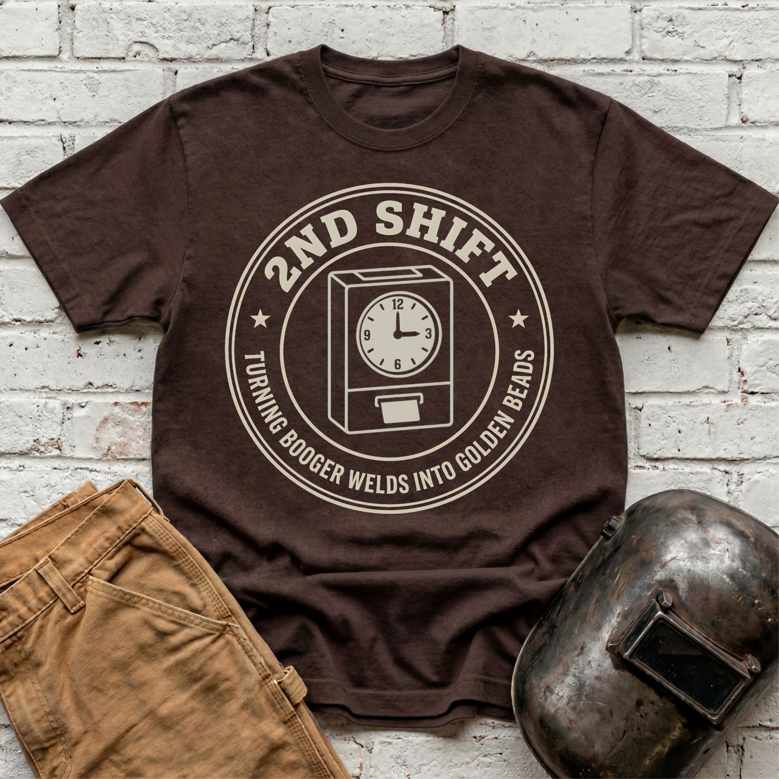 2nd shift clock T-shirt