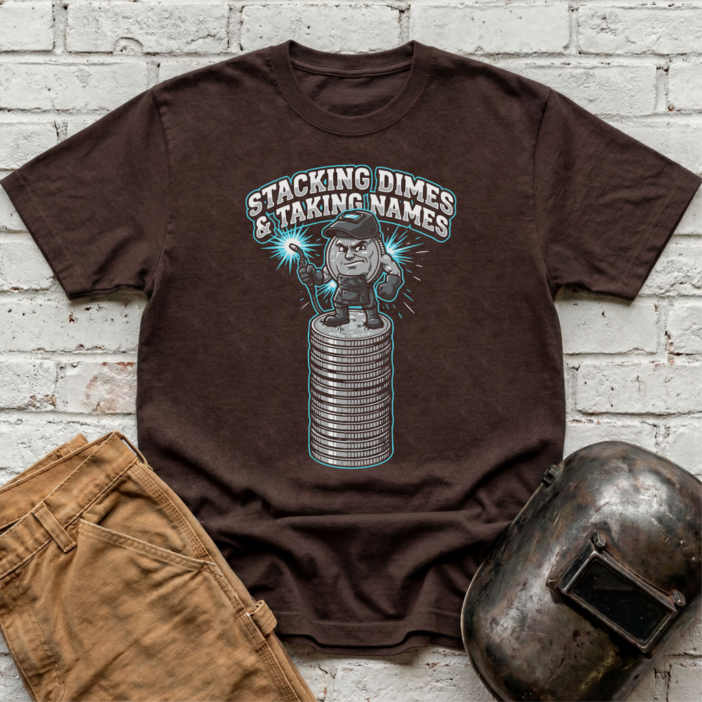 STACKING DIMES & Taking Names T-shirt