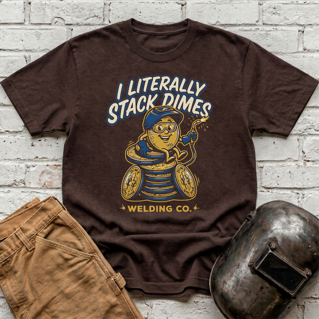 STACK DIMES Literally T-shirt
