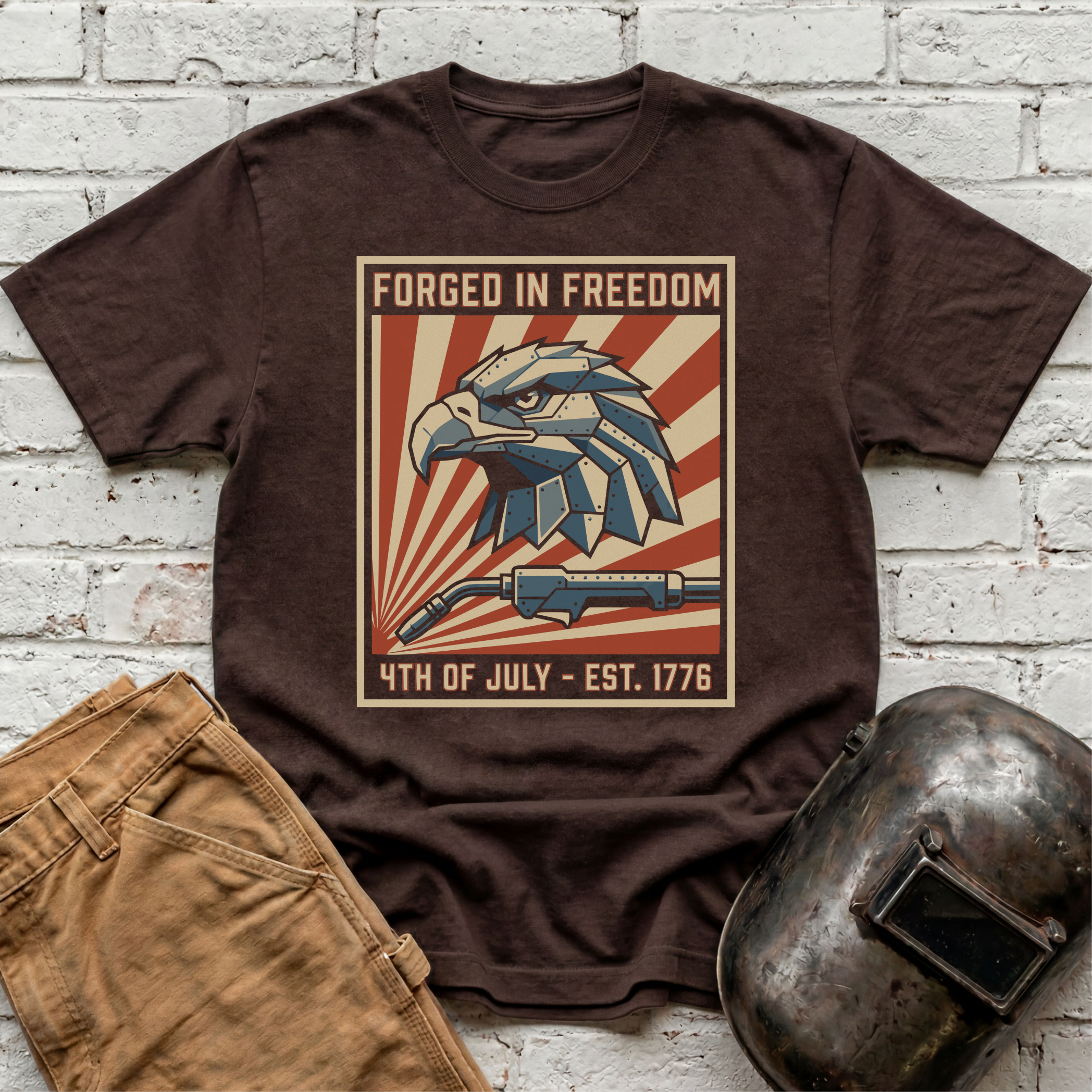 Forged in Freedom Eagle MIG T-shirt