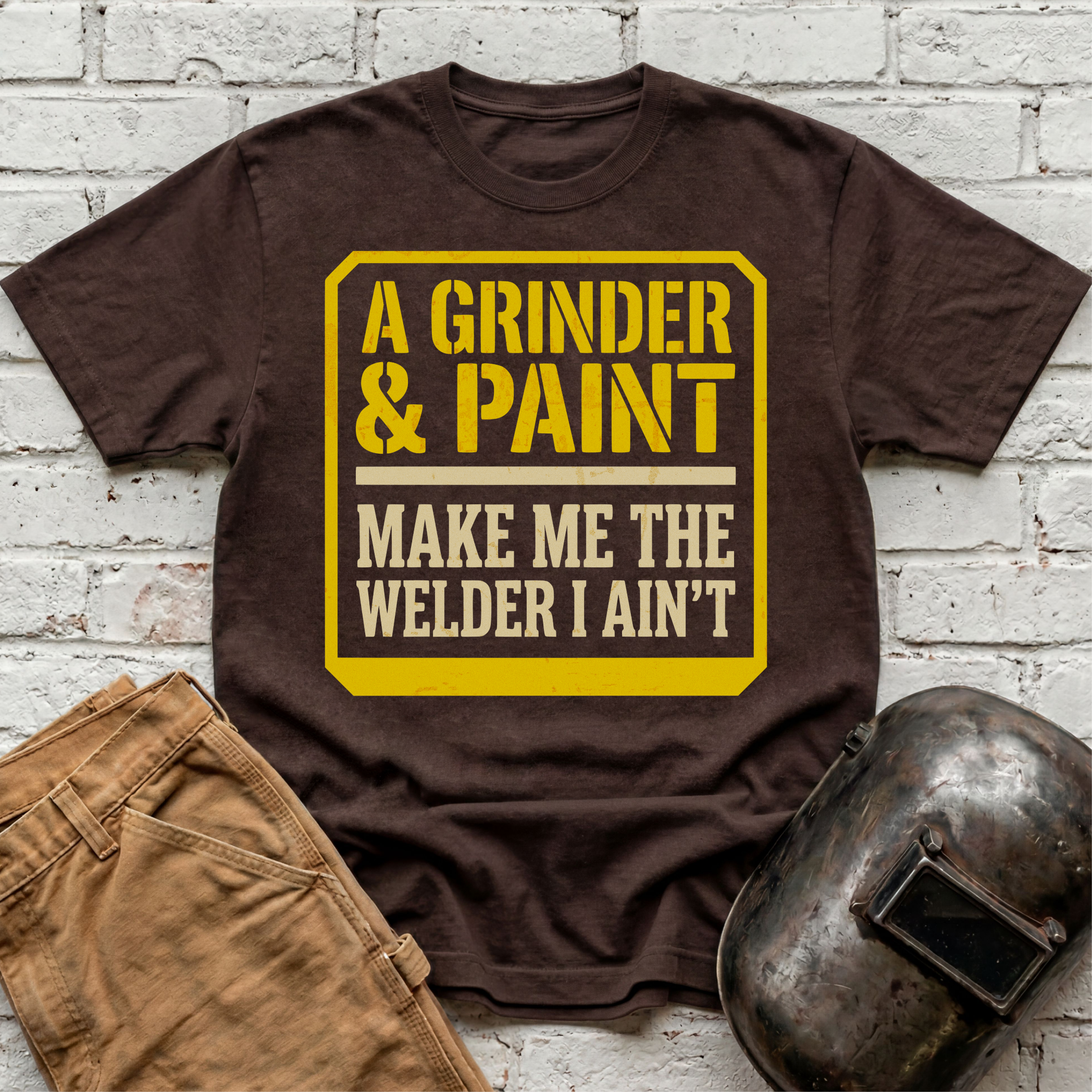 Grinder and Paint T-shirt