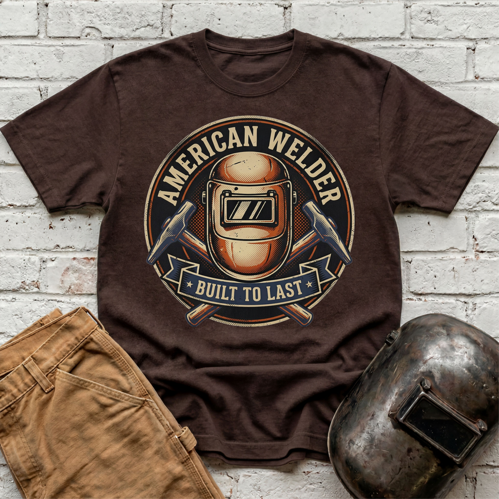 American Welder Build To Last T-shirt
