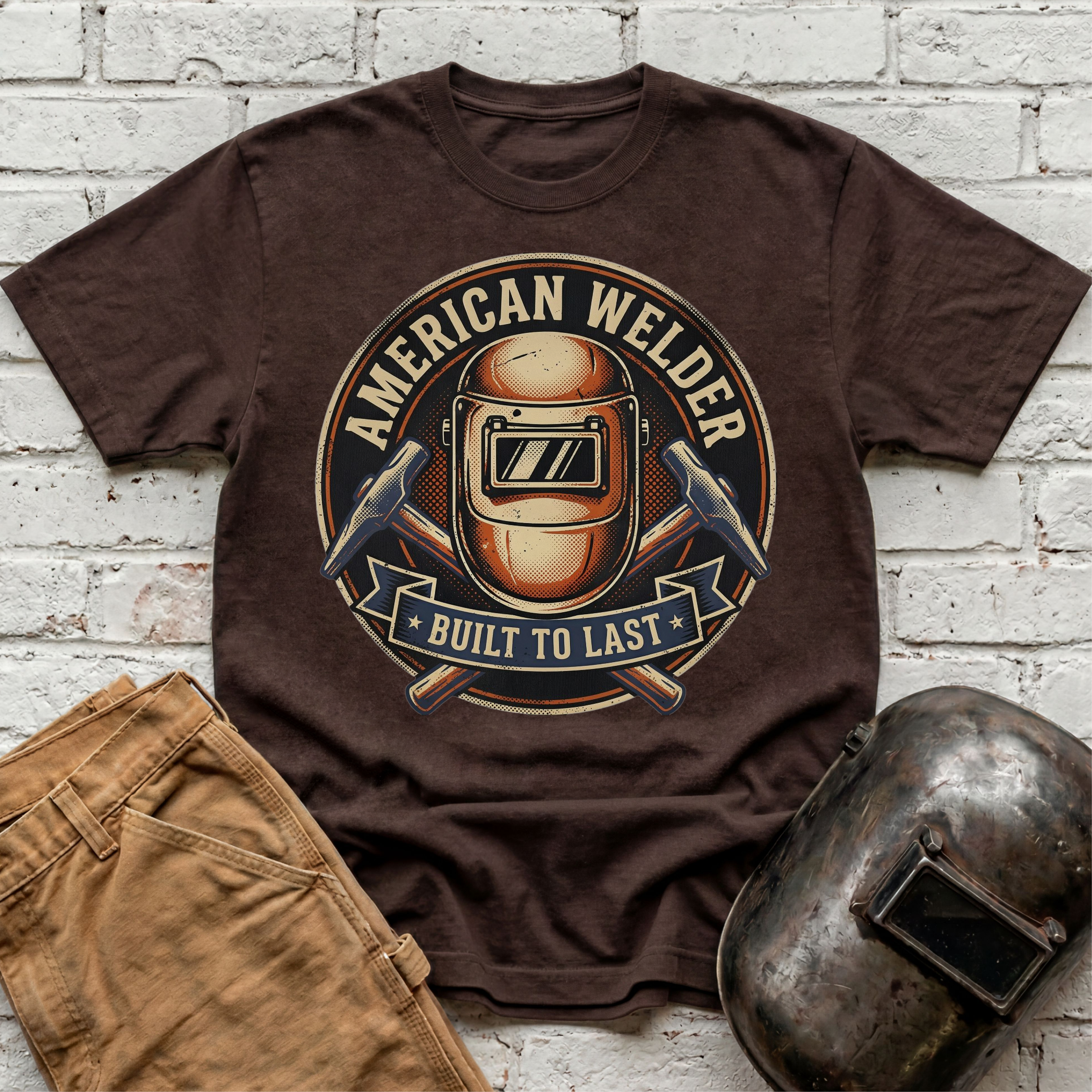 American Welder Build To Last T-shirt