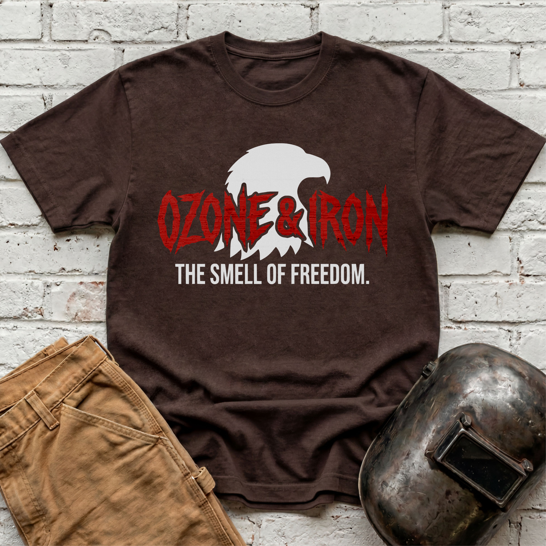 OZONE and IRON. The smell of FREEDOM T-shirt