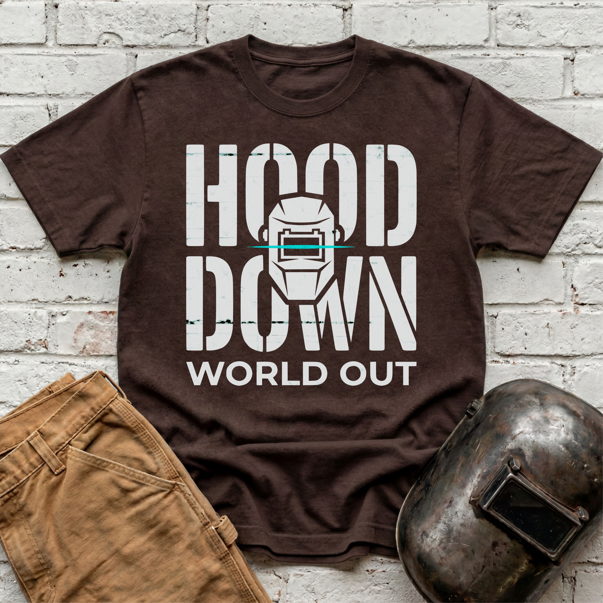 HOOD DOWN World Out T-shirt