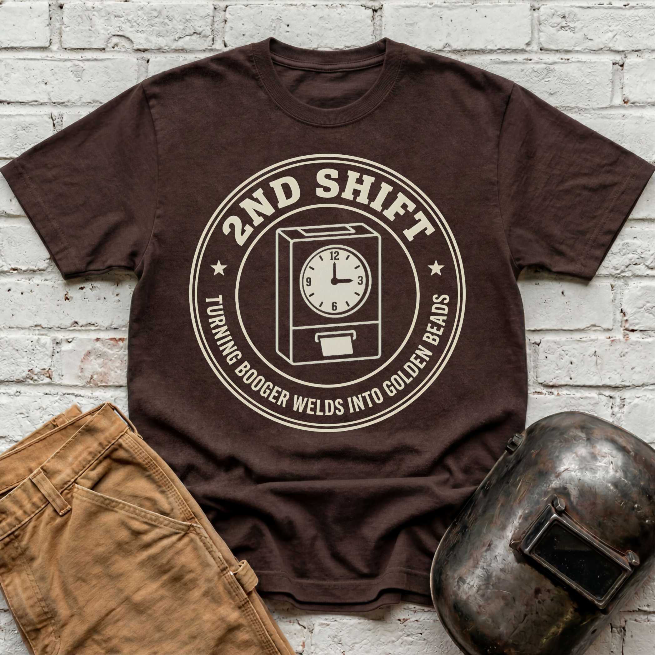 2nd shift clock T-shirt