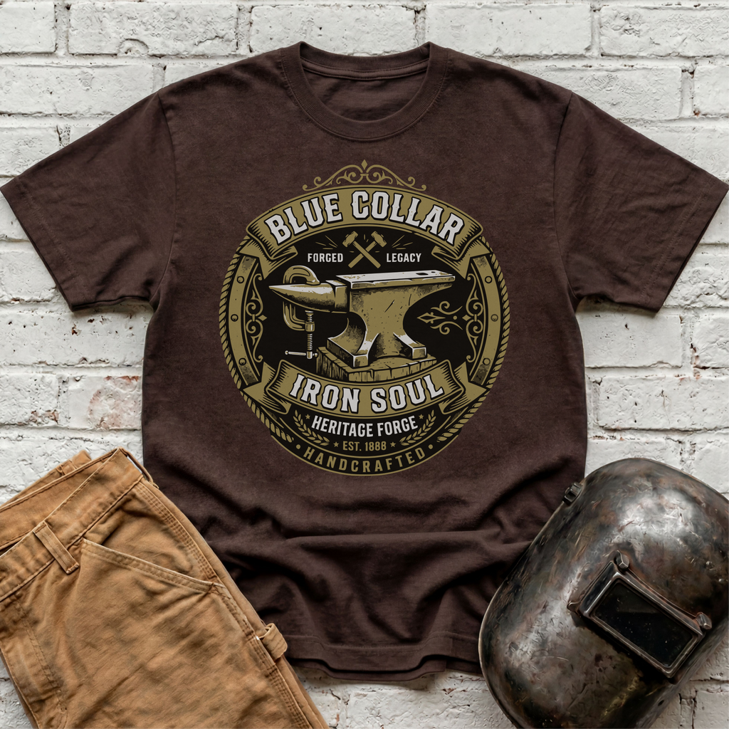 Blue Collar, Iron Soul T-shirt