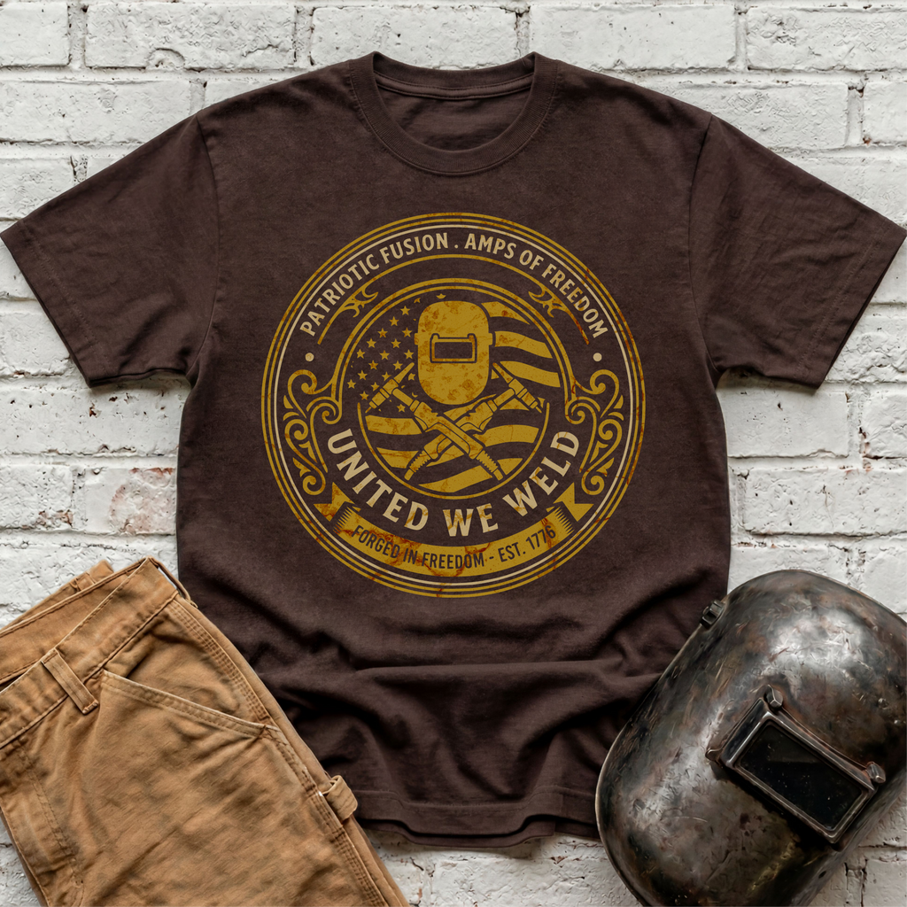 United We Weld Badge T-shirt