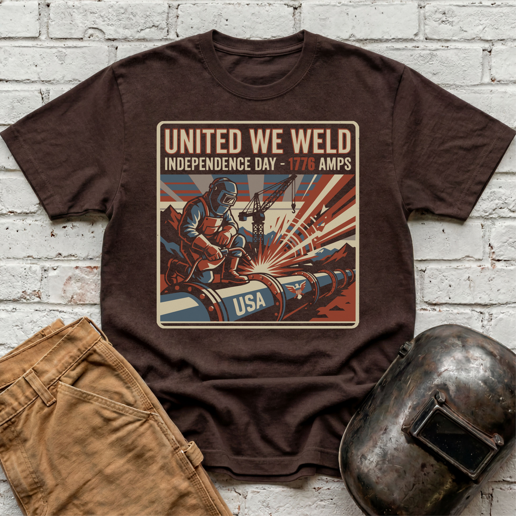 United We Weld 1776 T-shirt
