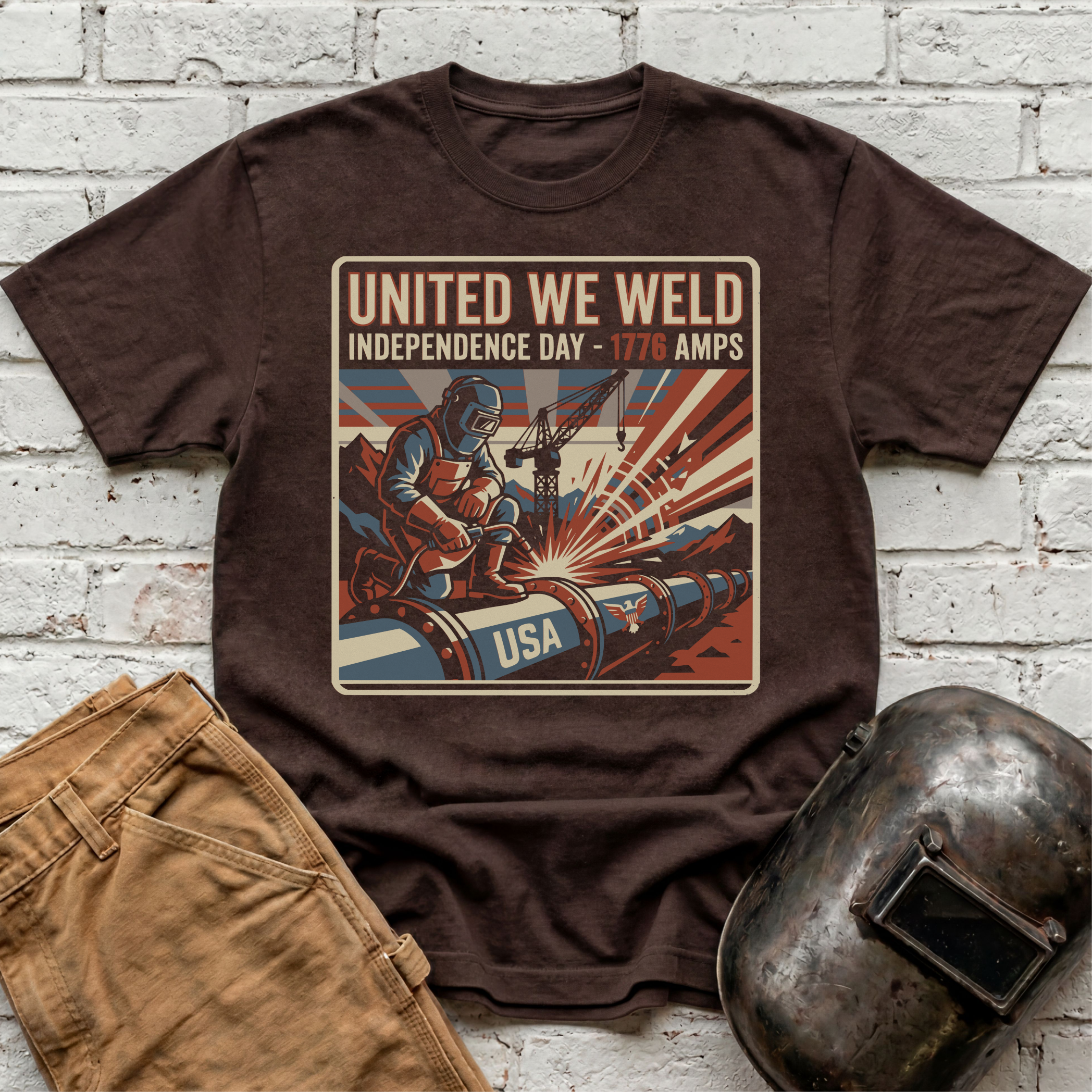 United We Weld 1776 T-shirt