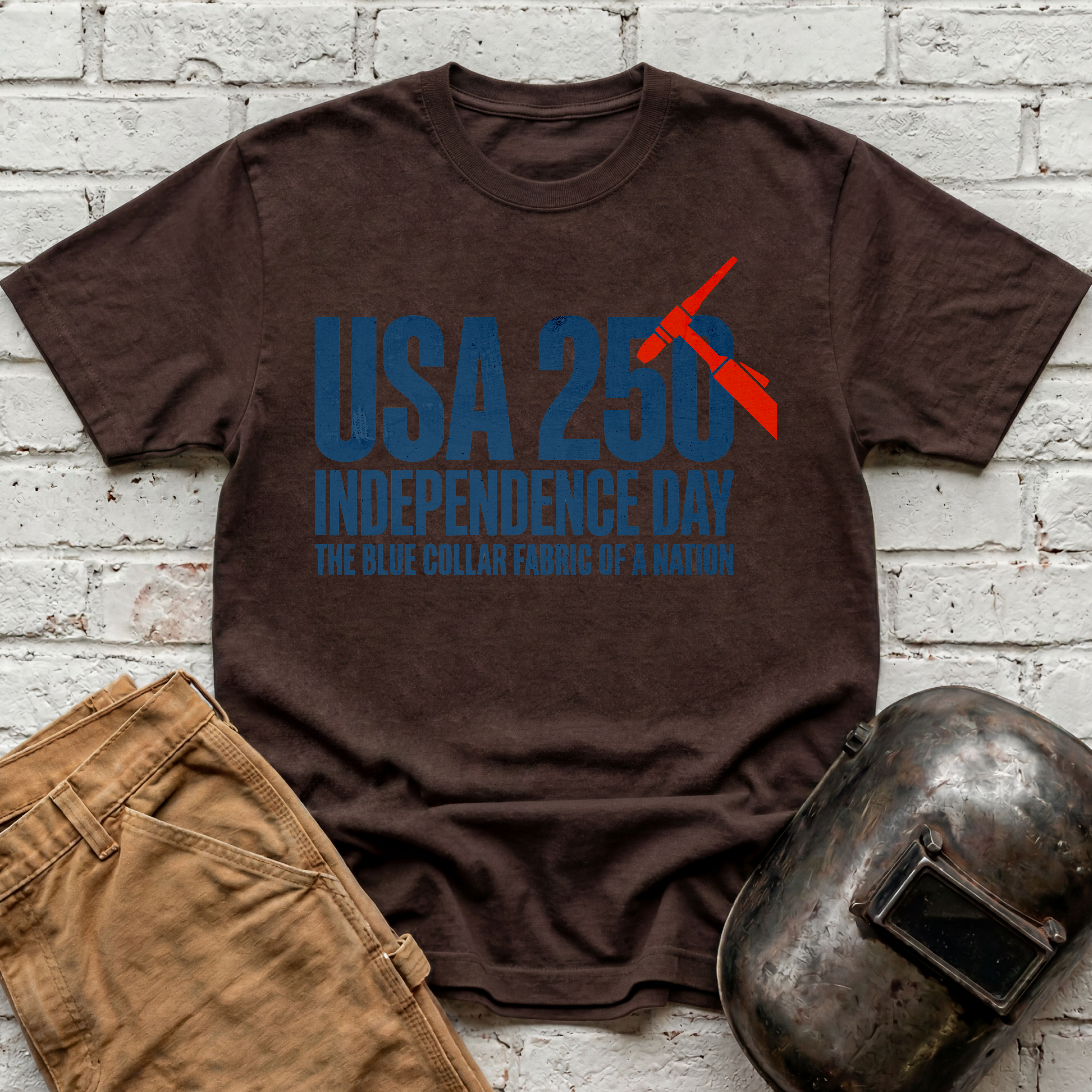 USA 250 Blue Collar T-shirt