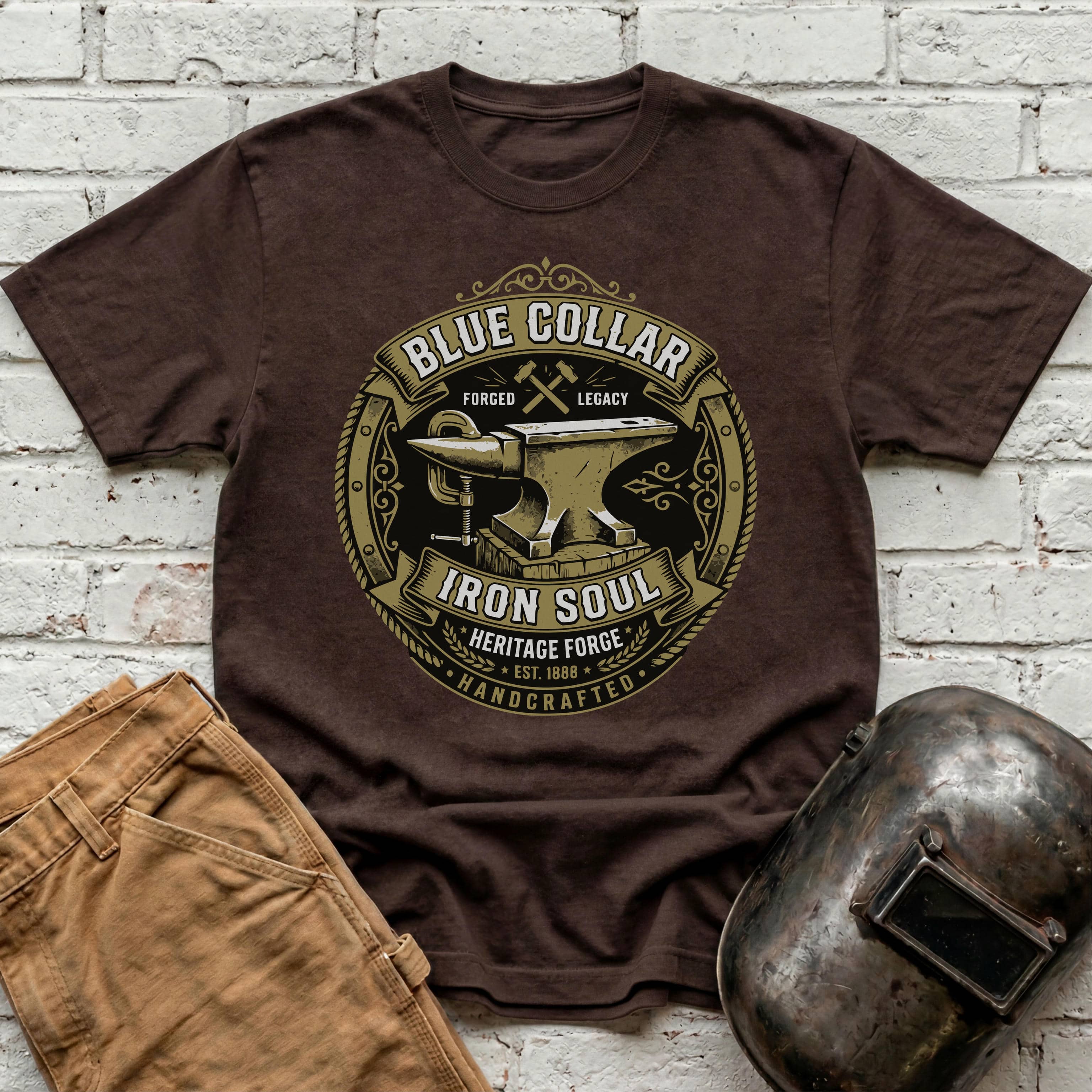 Blue Collar, Iron Soul T-shirt