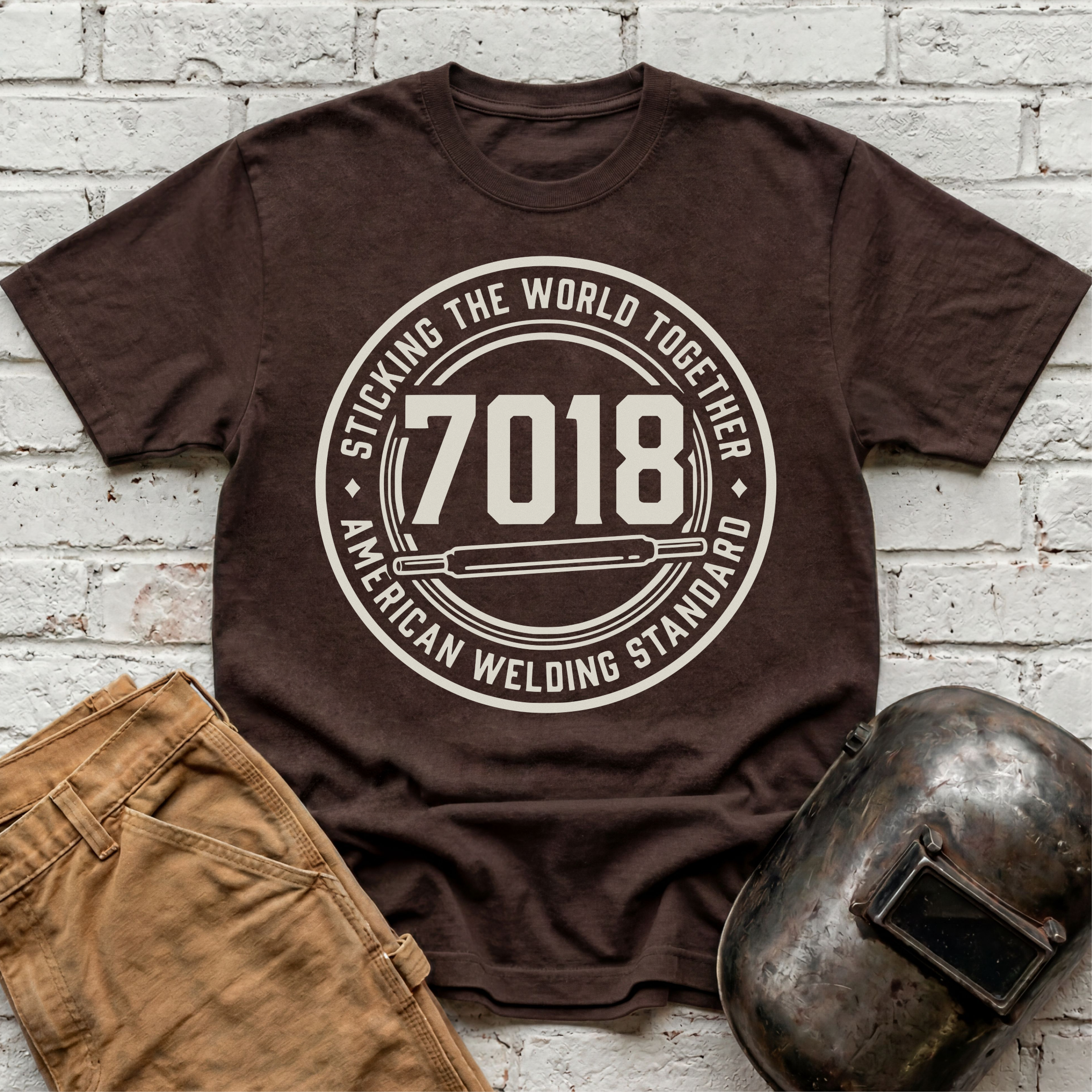 7018 American Welding Standard T-shirt