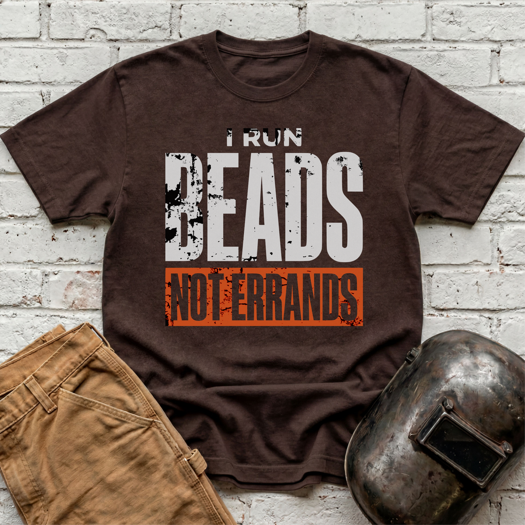 I run BEADS T-shirt