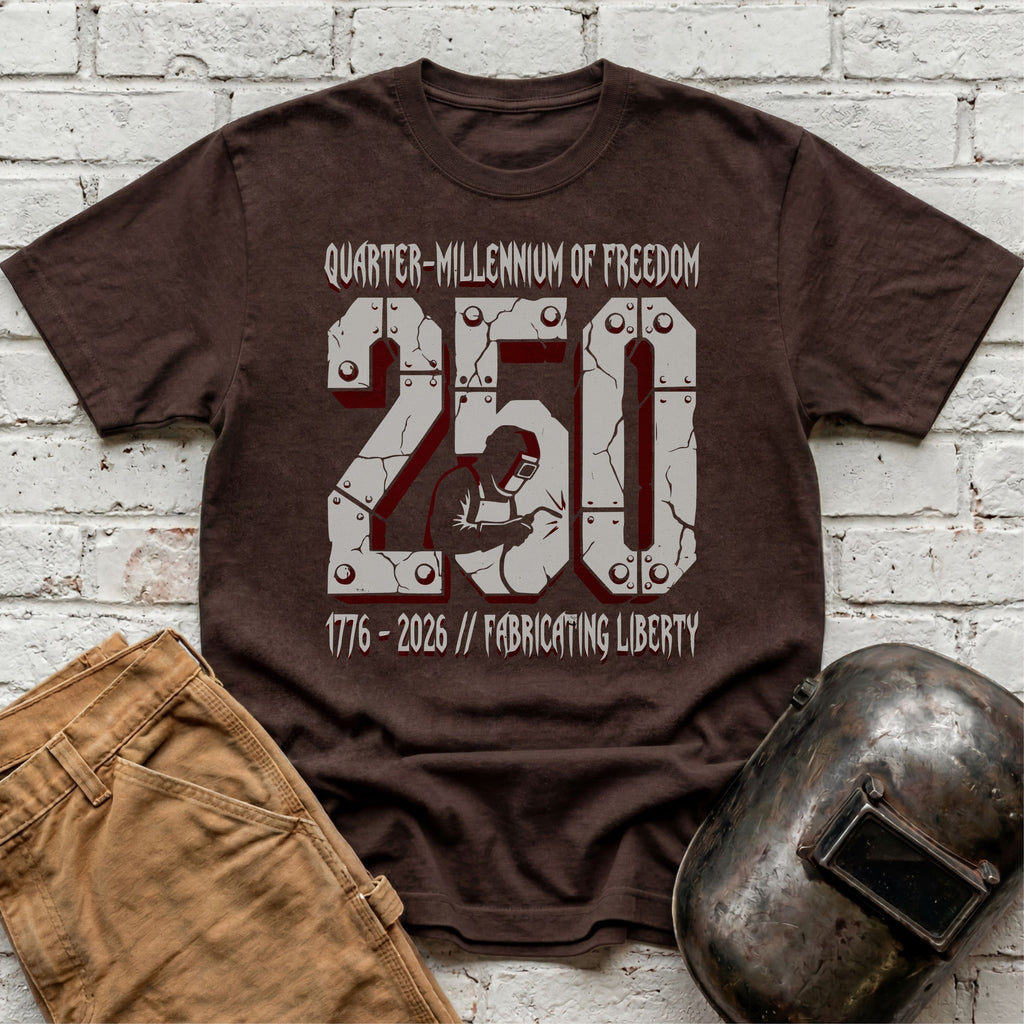 Fabricating Liberty 250 Years T-shirt