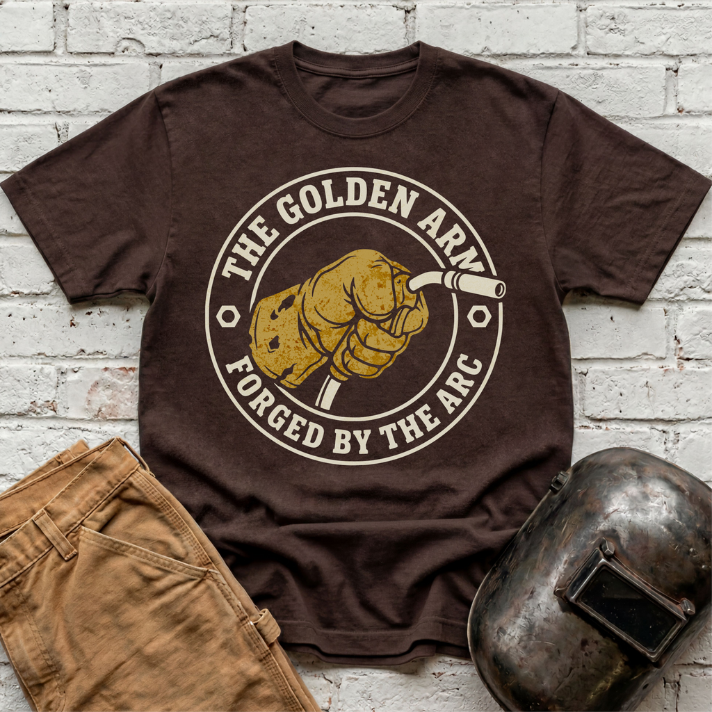 GOLDEN ARM badge MIG T-shirt