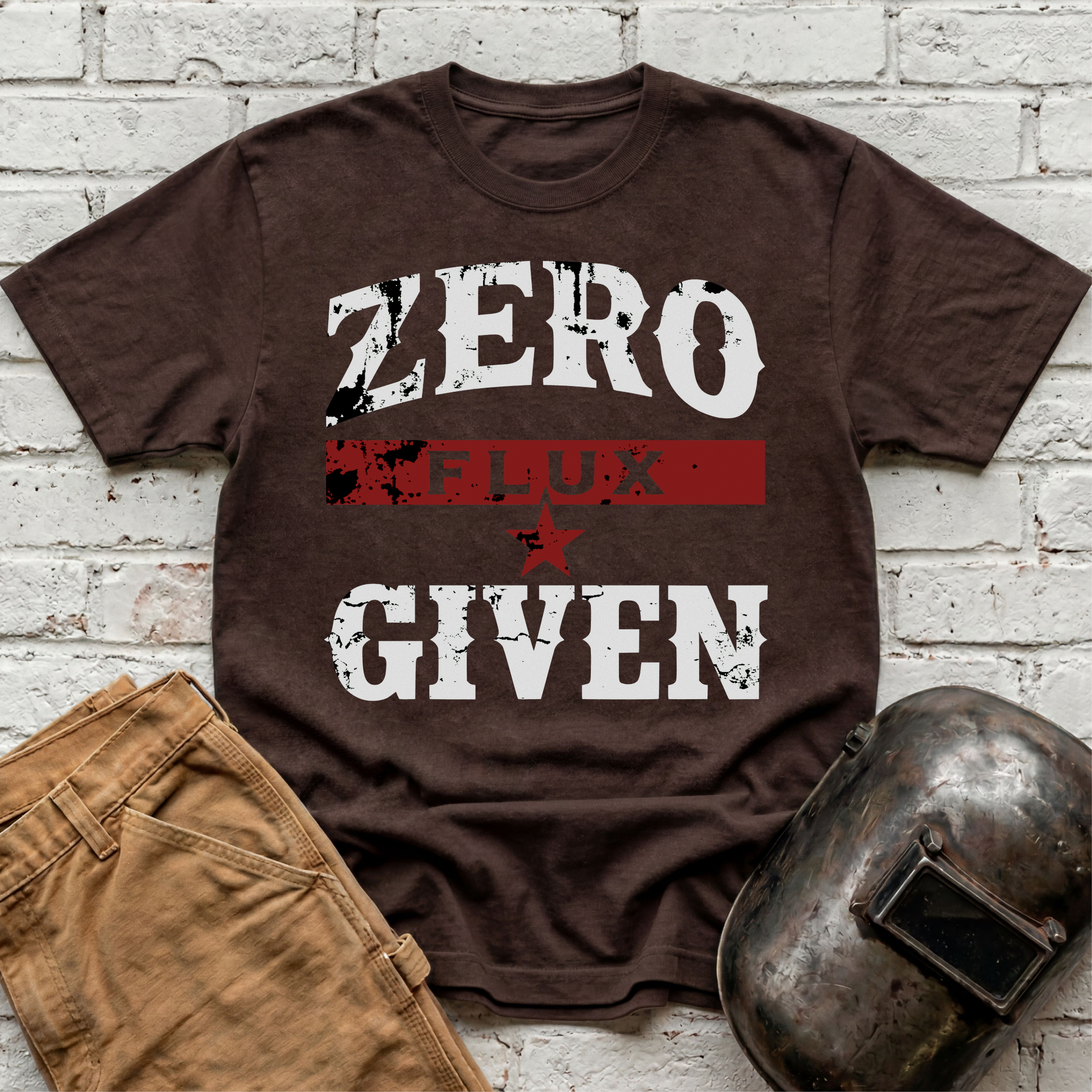 ZERO FLUX GIVEN Texas T-shirt
