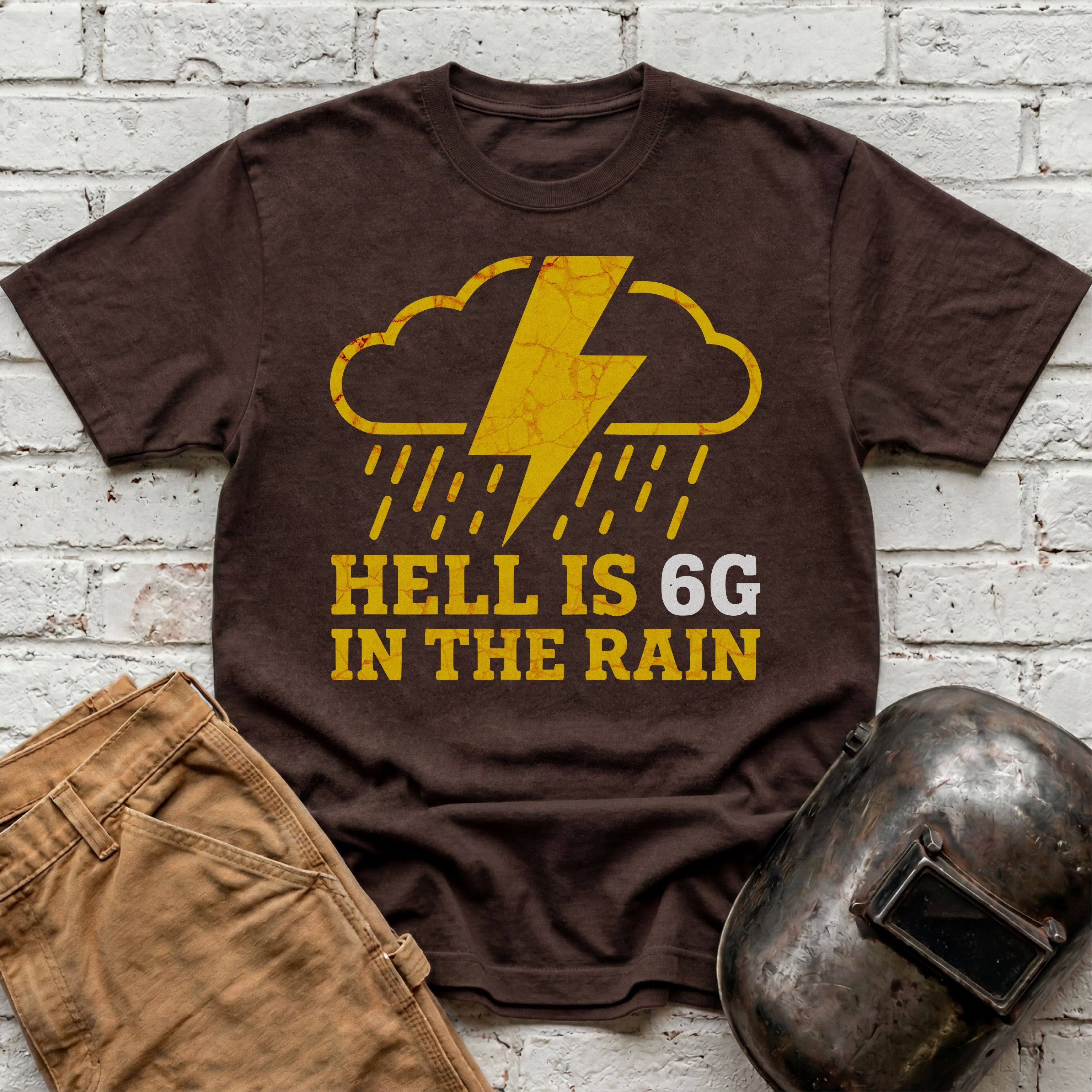 6G Hell in the Rain T-shirt