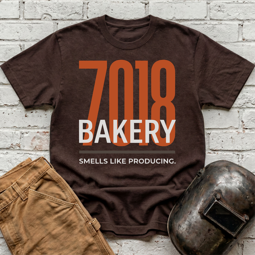 7018 BAKERY: Smells Like Producing T-shirt
