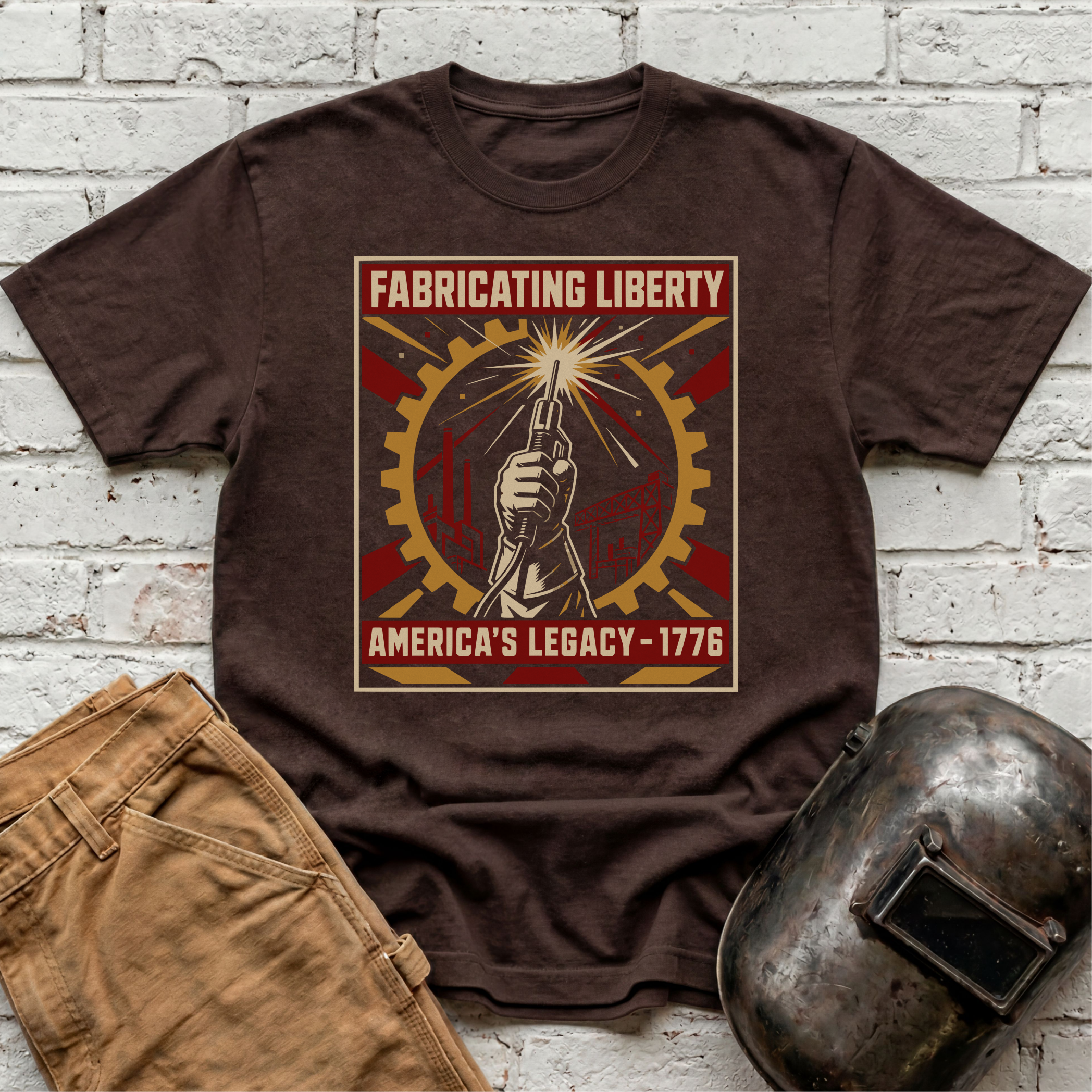 Fabricating Liberty T-shirt