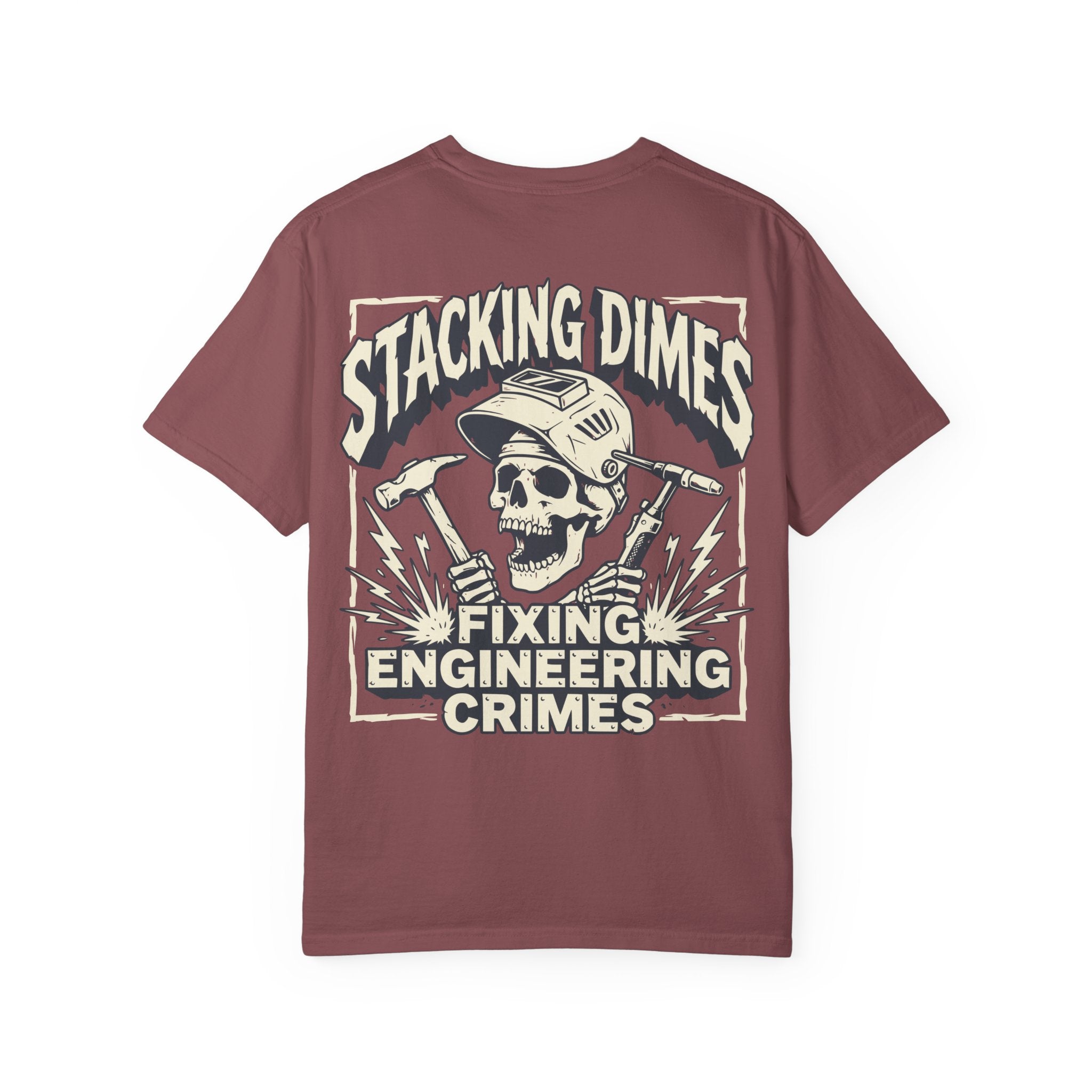 Stacking Dimes Backprint T-shirt