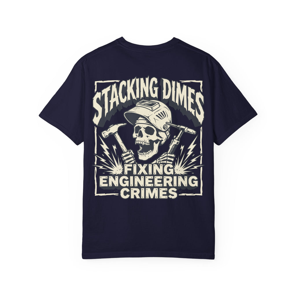 Stacking Dimes Backprint T-shirt