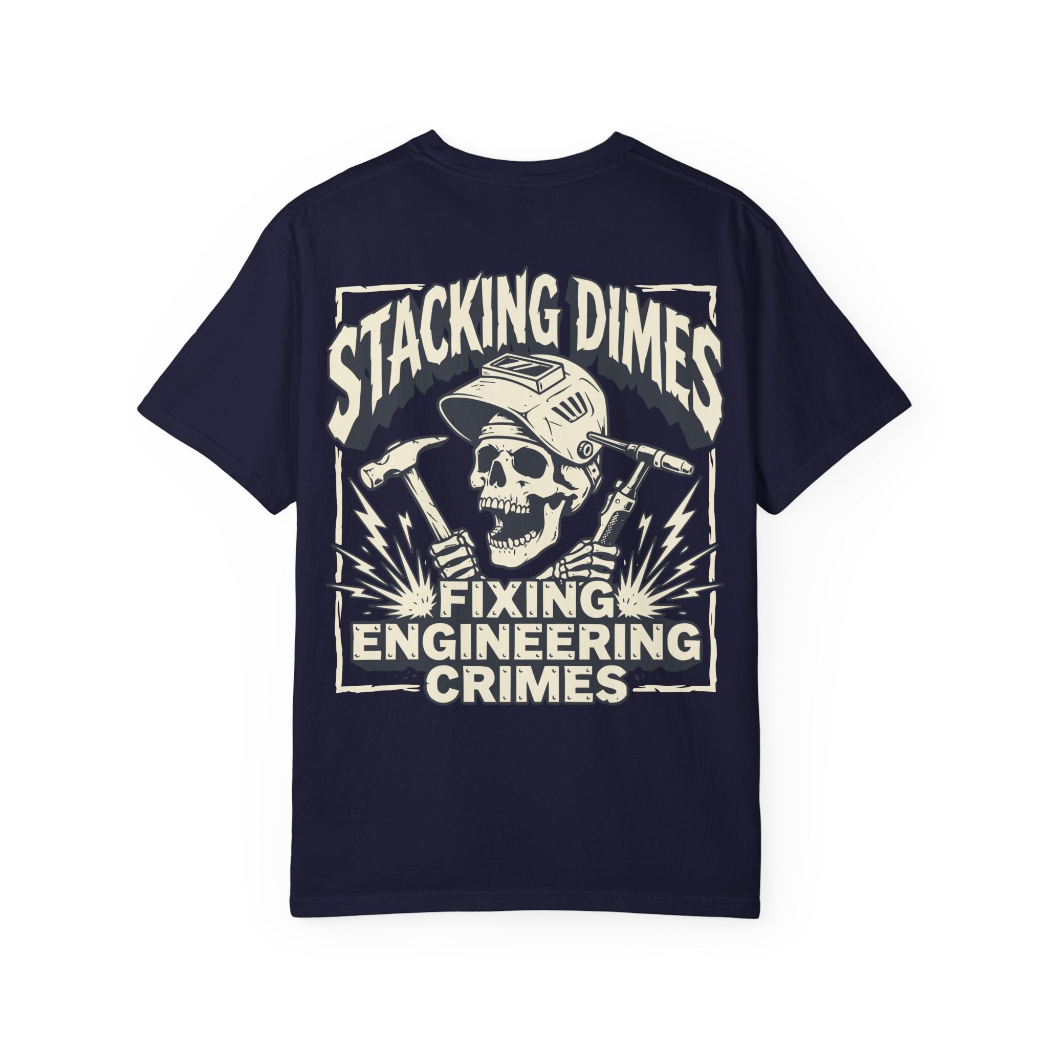 Stacking Dimes Backprint T-shirt