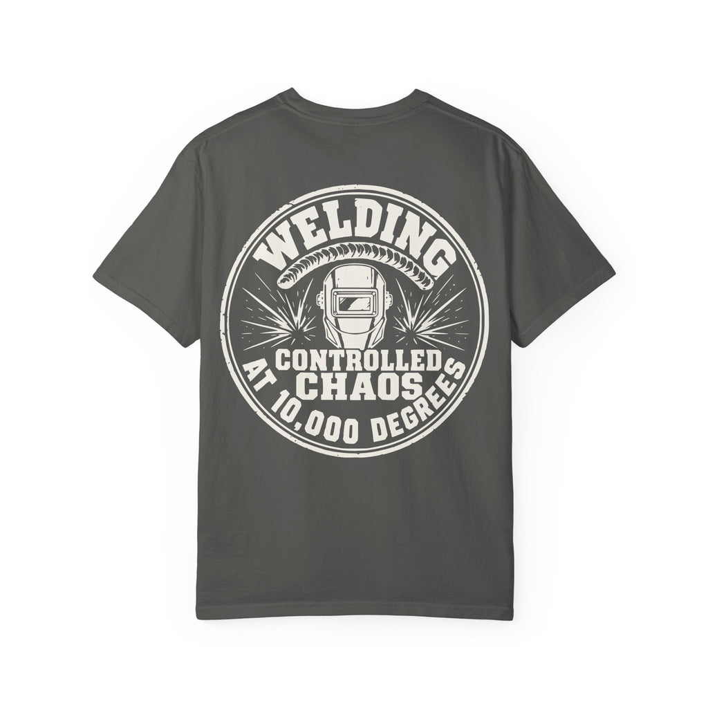 Controlled Chaos at 10'000 Degrees Backprint T-shirt