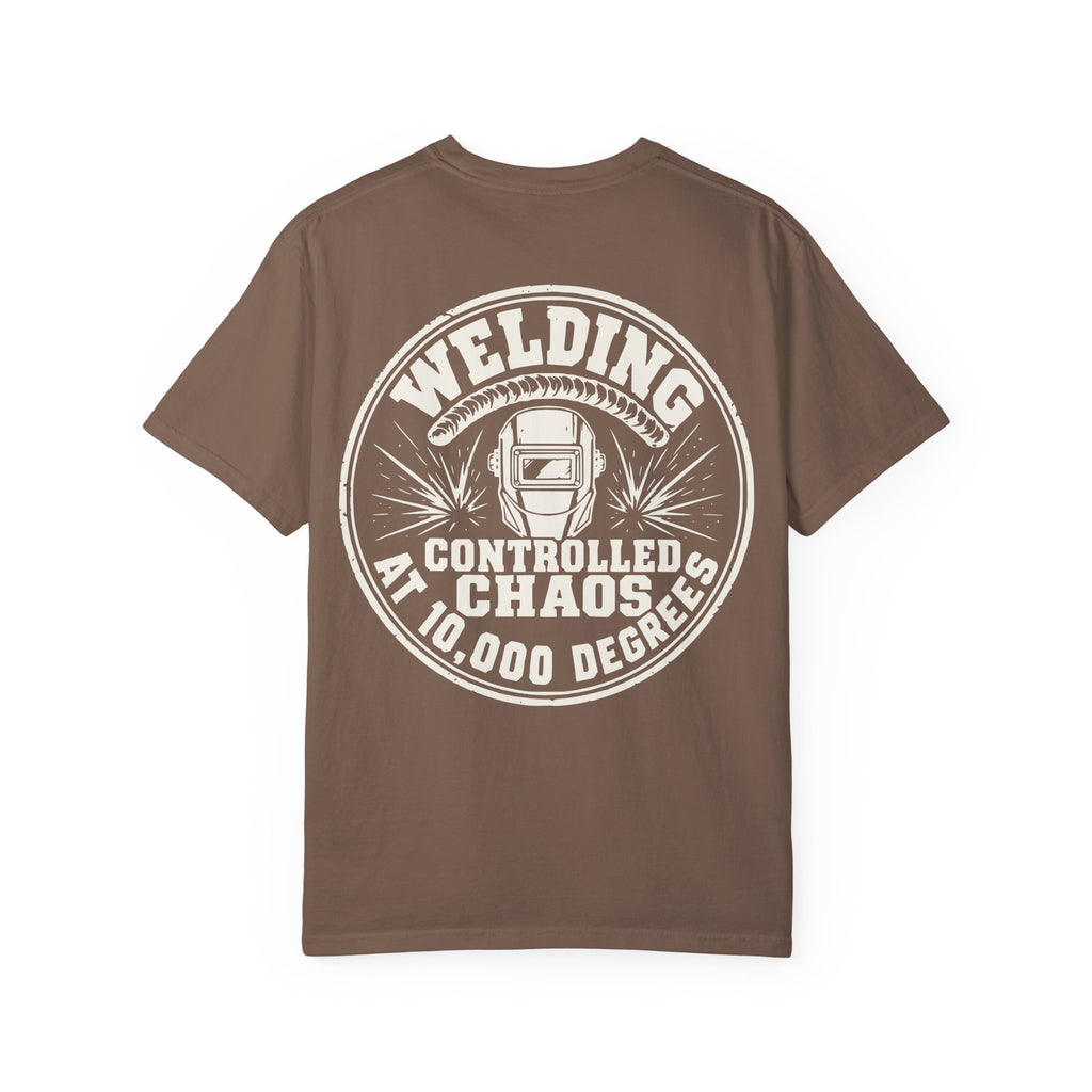 Controlled Chaos at 10'000 Degrees Backprint T-shirt