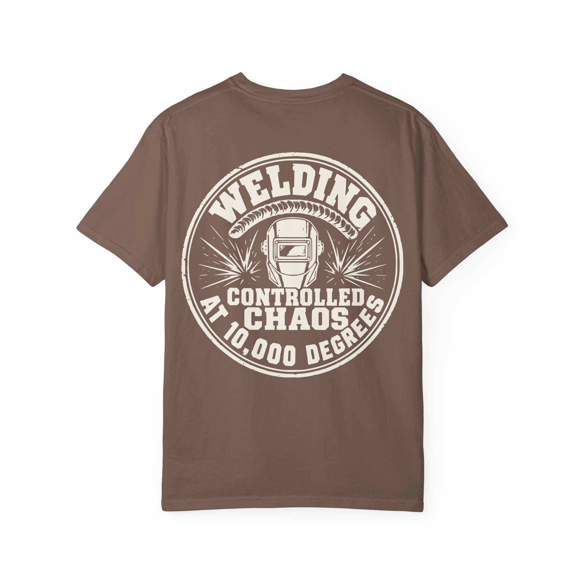 Controlled Chaos at 10'000 Degrees Backprint T-shirt