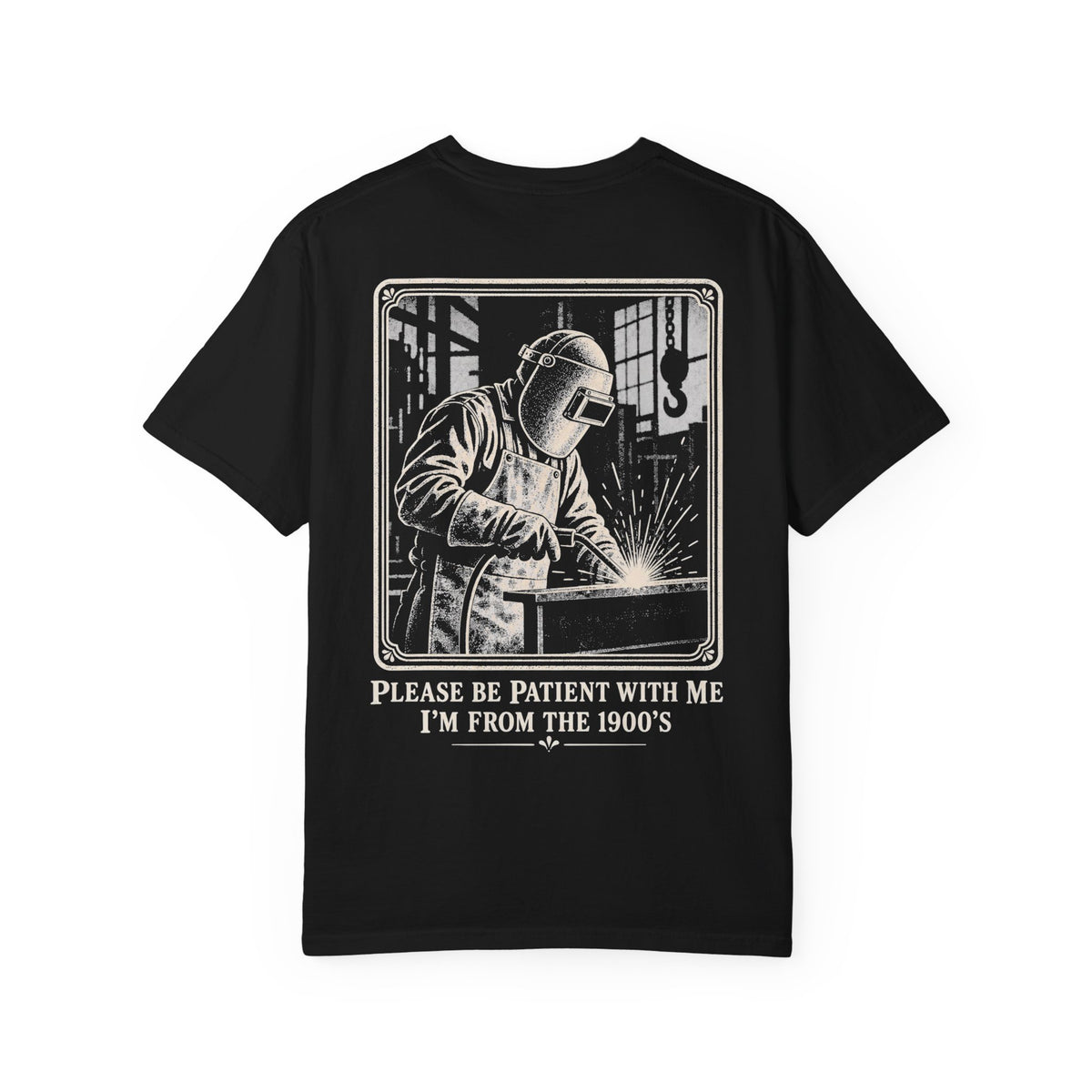 I Am From 1900s Backprint T-shirt