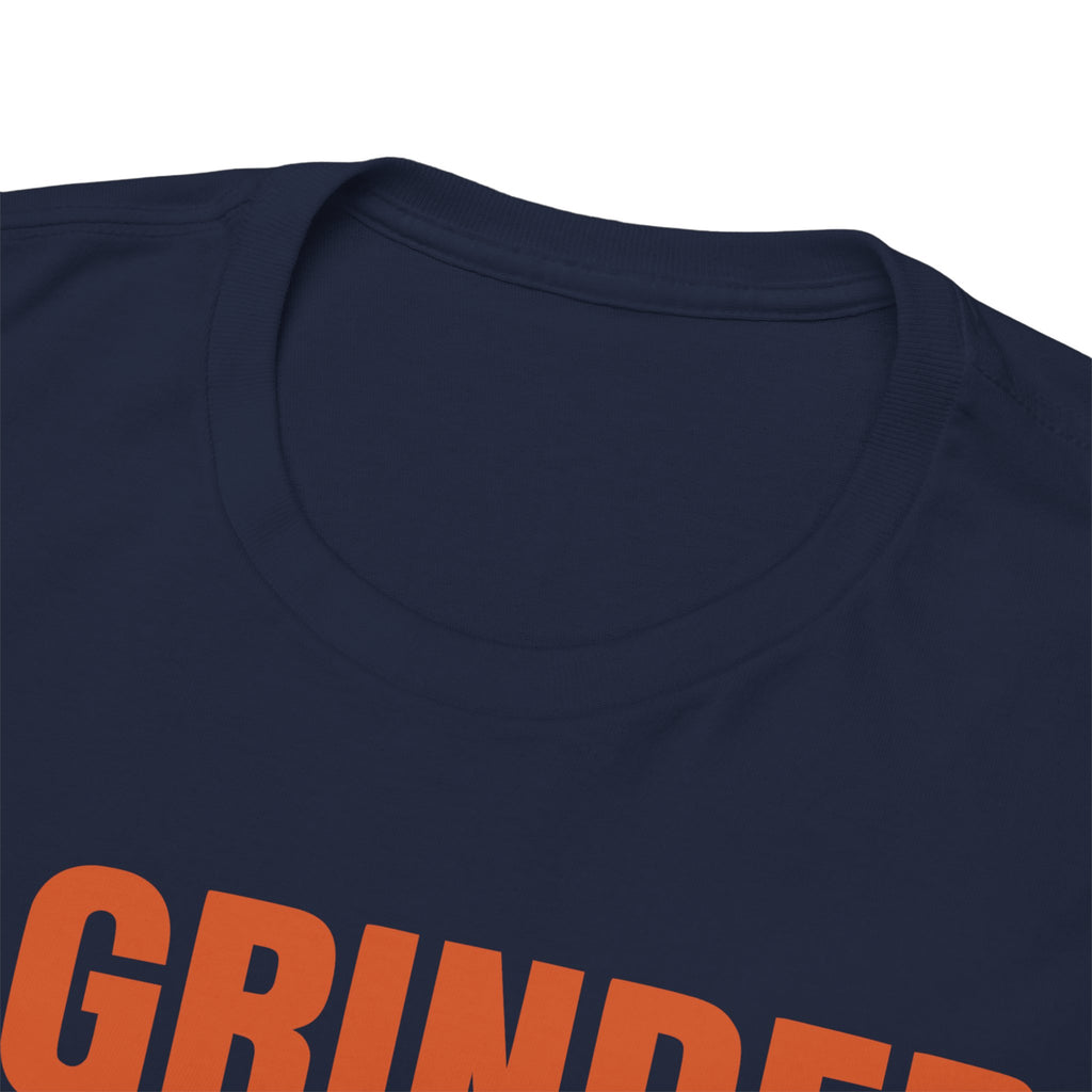 A Grinder and Paint text T-shirt