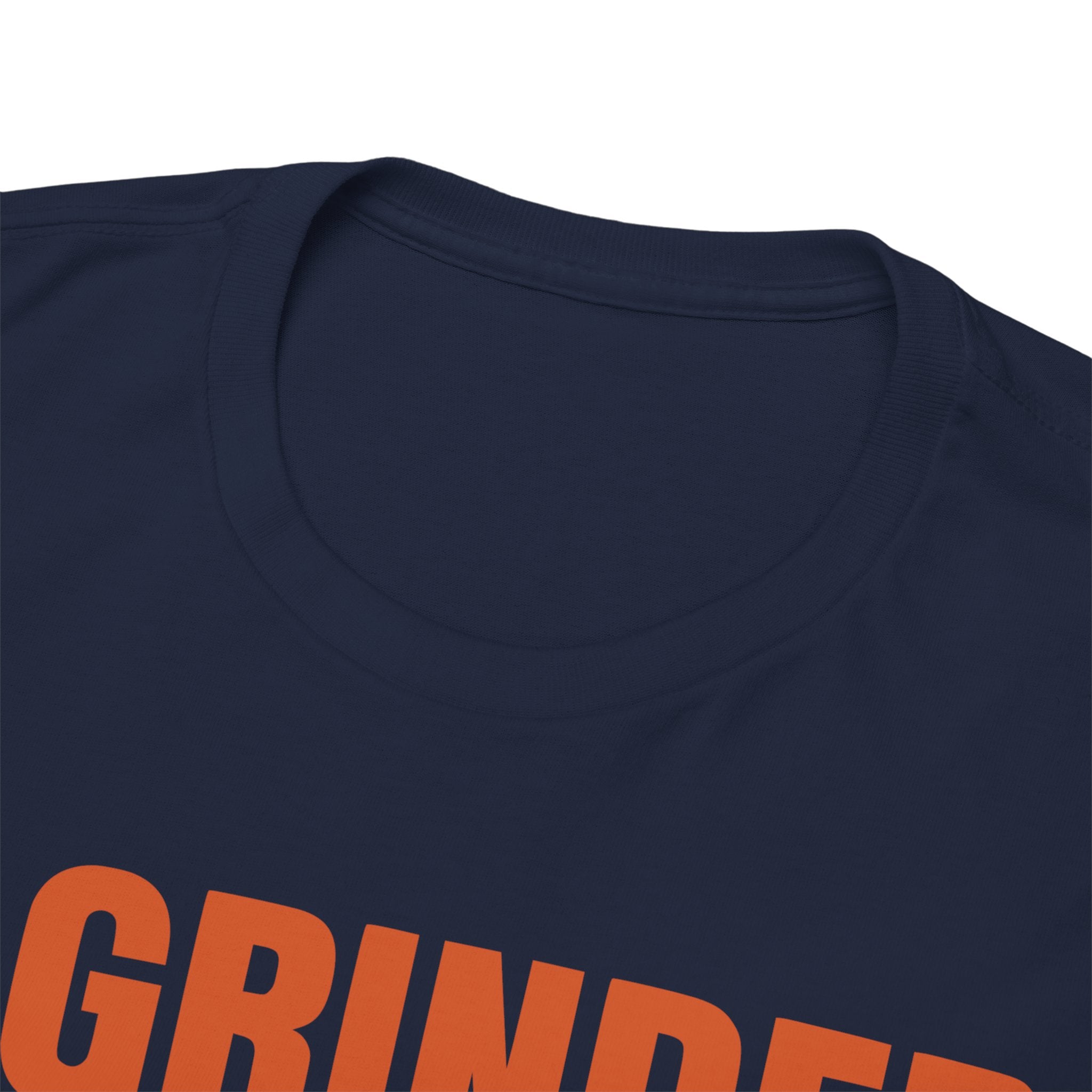 A Grinder and Paint text T-shirt