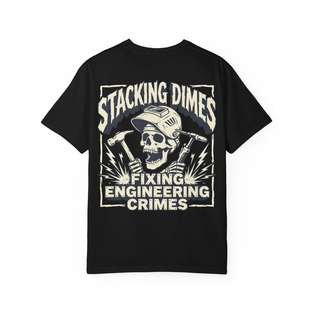 Stacking Dimes Backprint T-shirt
